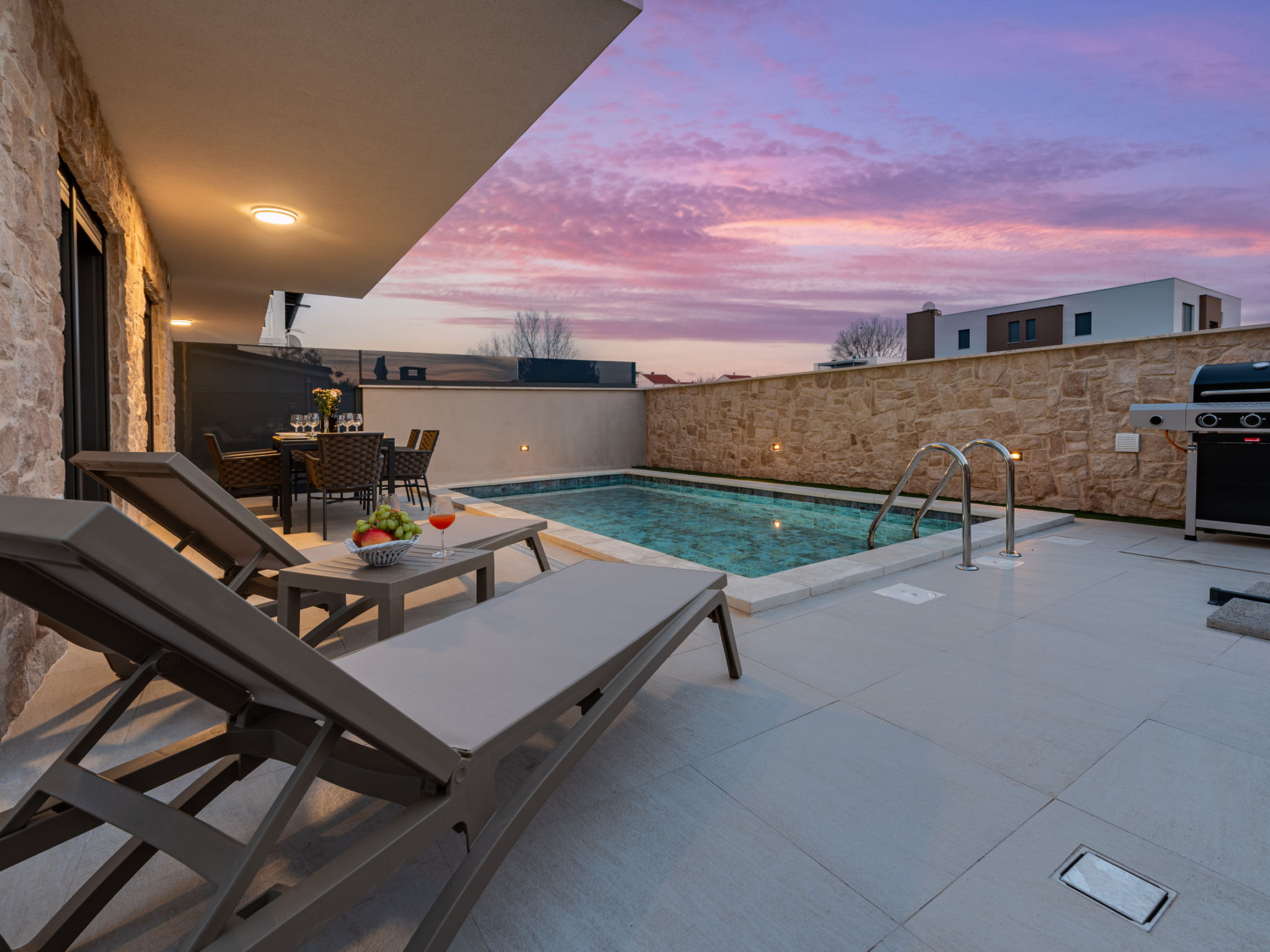 Seaview Villa Mar with pool, jacuzzi and sauna - Binnen