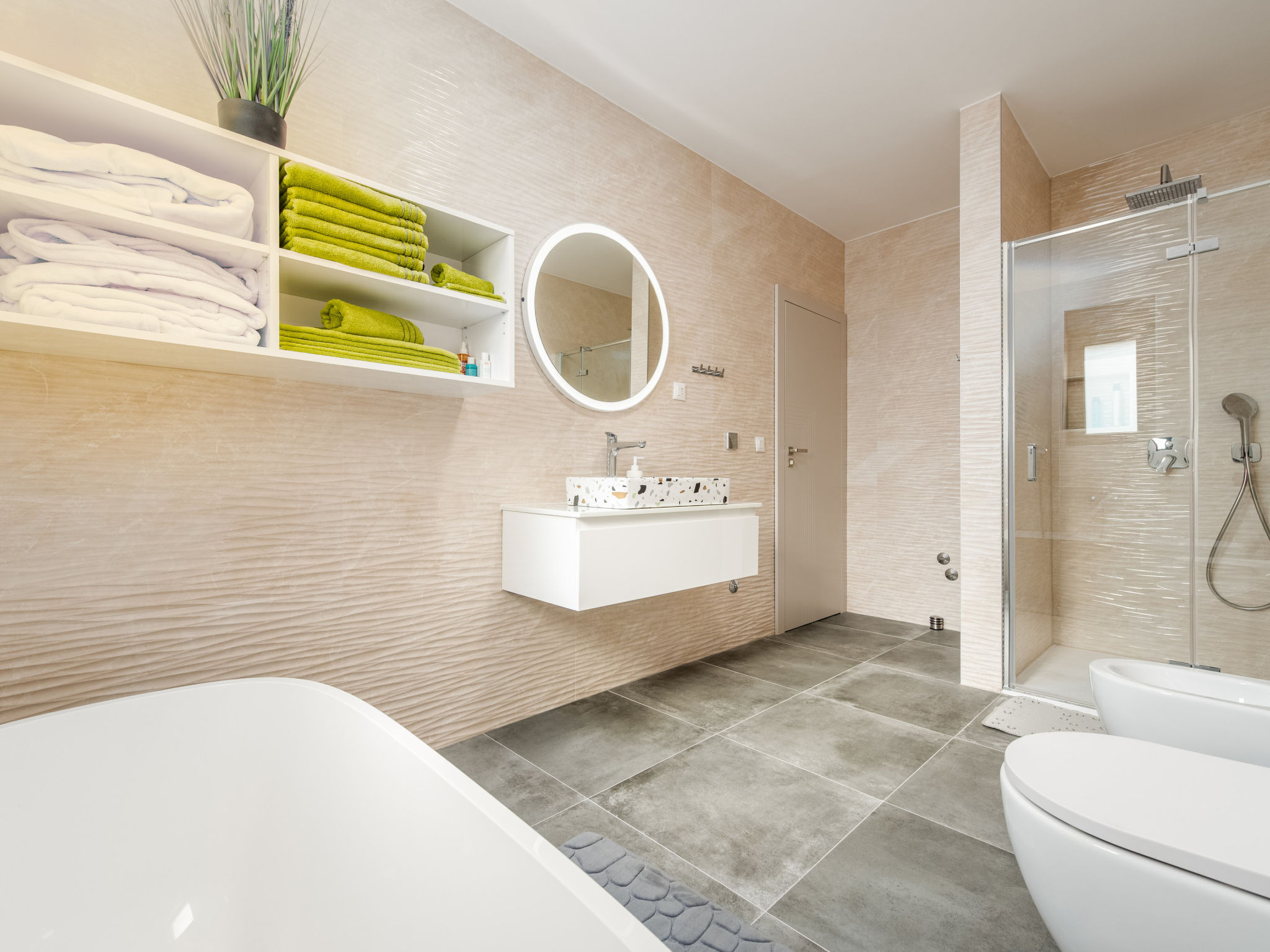 Seaview Villa Mar with pool, jacuzzi and sauna - Binnen