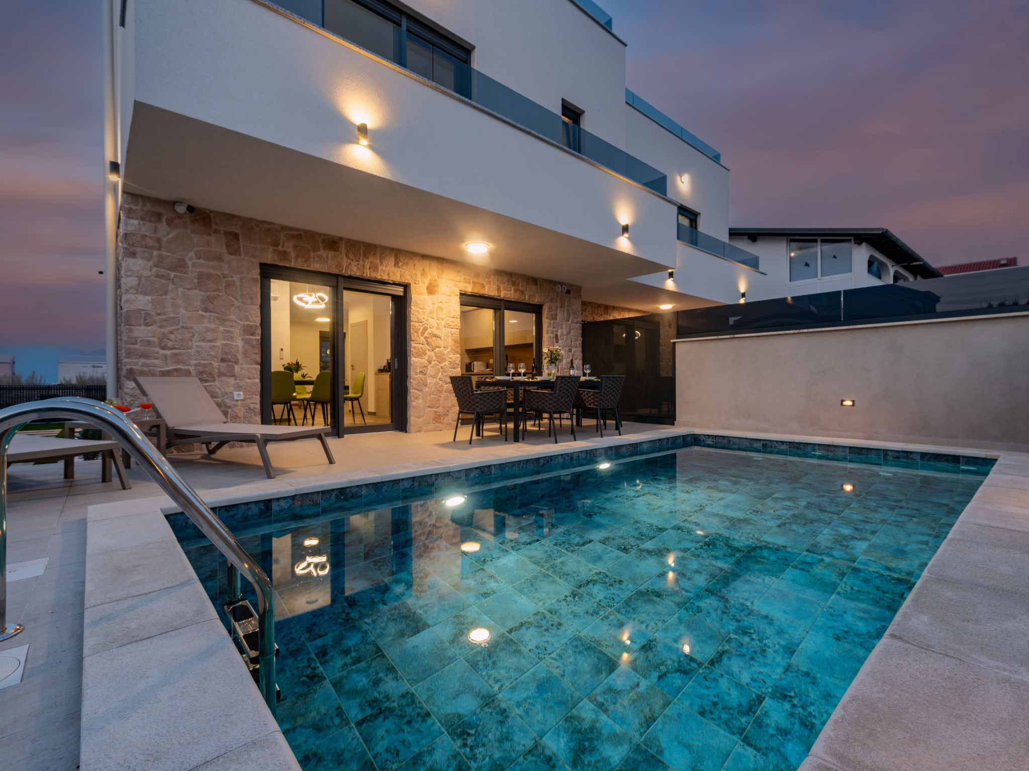 Seaview Villa Mar with pool, jacuzzi and sauna - Binnen