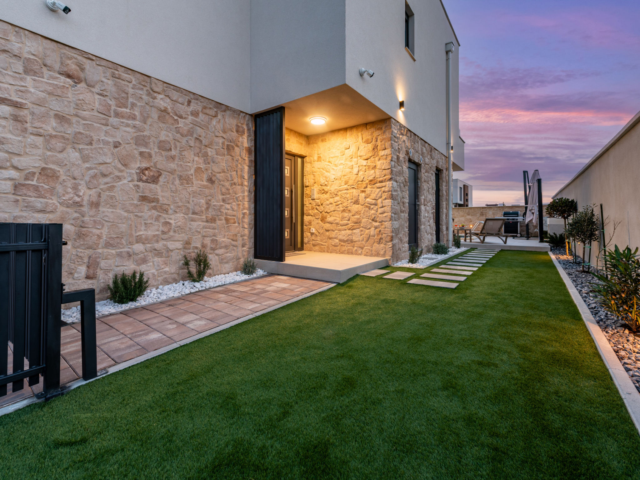 Seaview Villa Mar with pool, jacuzzi and sauna - Buiten