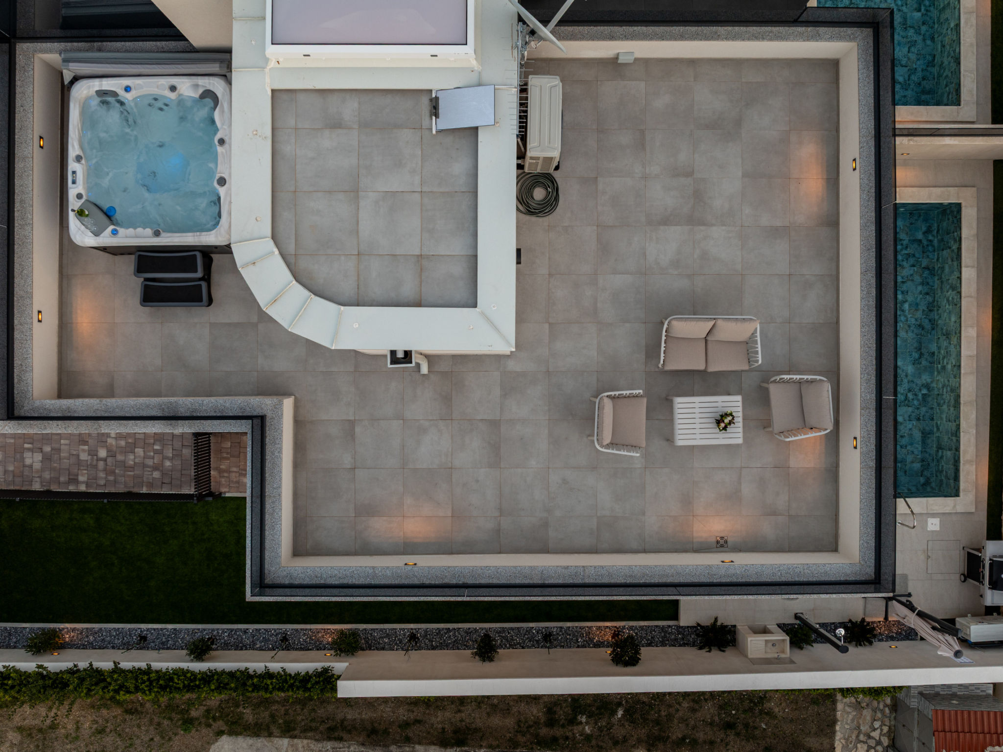 Seaview Villa Mar with pool, jacuzzi and sauna - Buiten