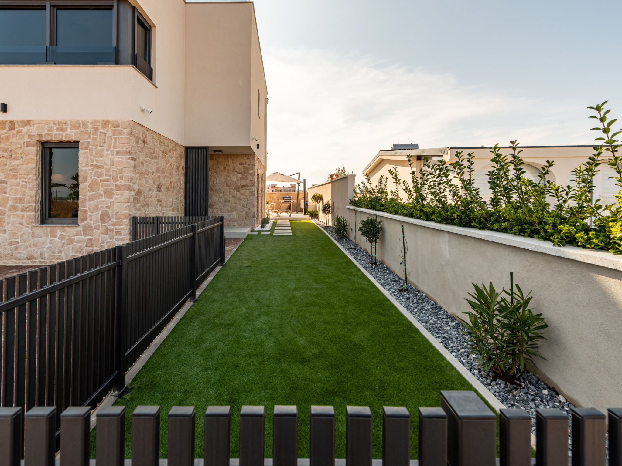 Seaview Villa Mar with pool, jacuzzi and sauna - Buiten