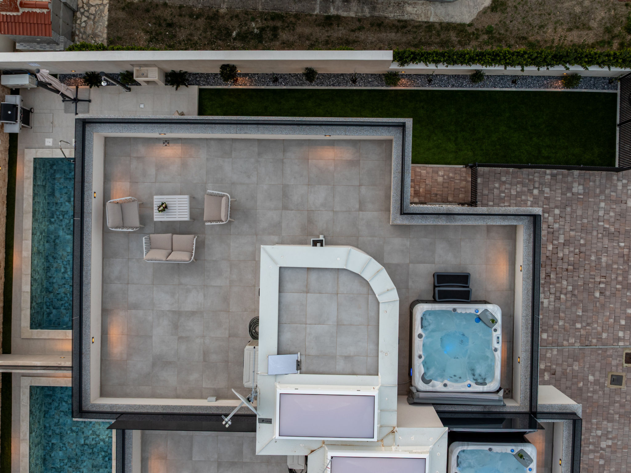 Seaview Villa Mar with pool, jacuzzi and sauna - Buiten