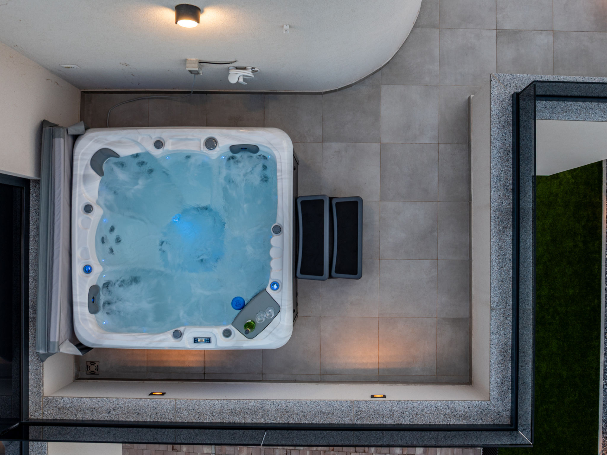 Seaview Villa Mar with pool, jacuzzi and sauna - Buiten