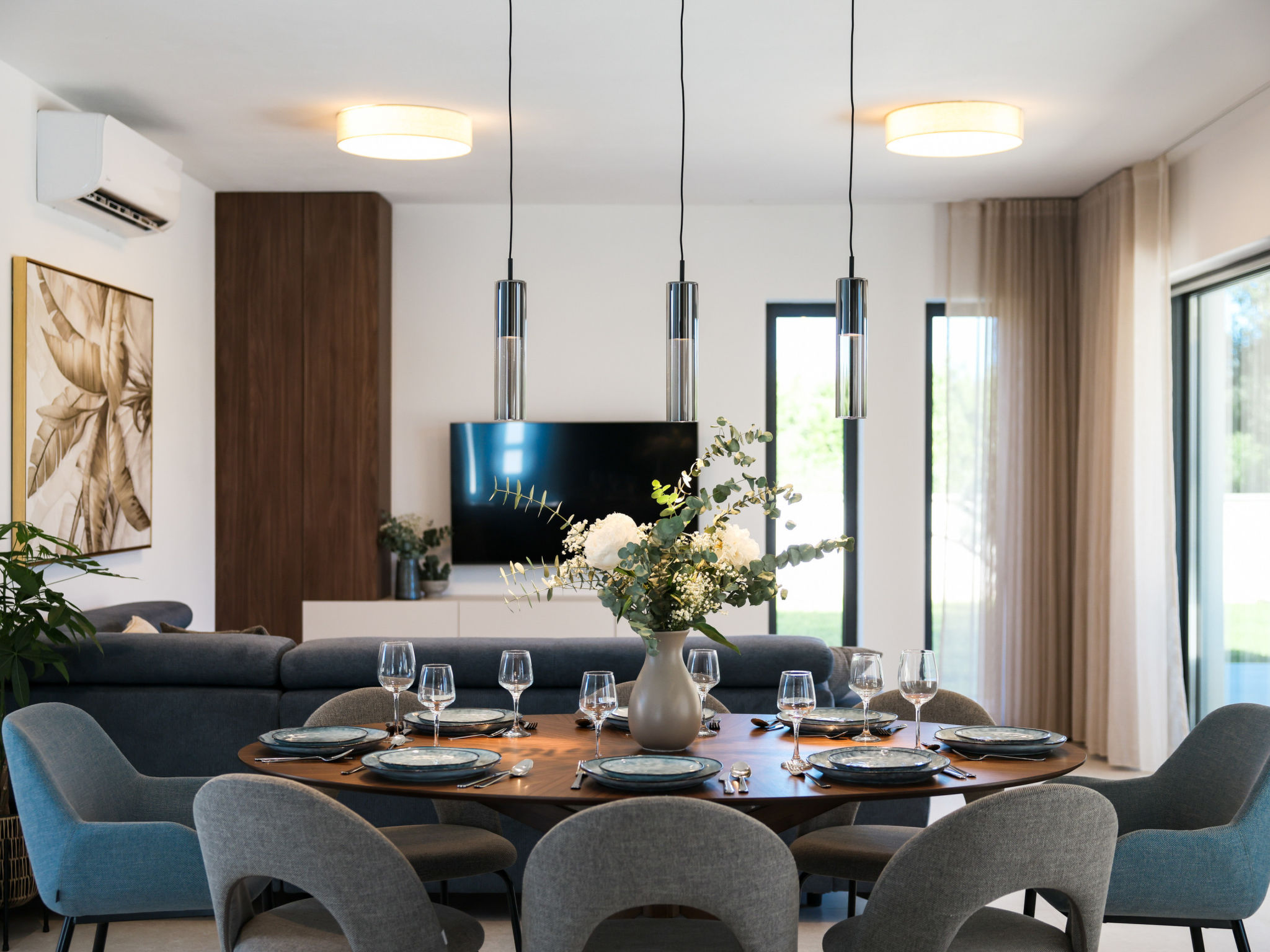 Villa Arboria with heated pool - Binnen