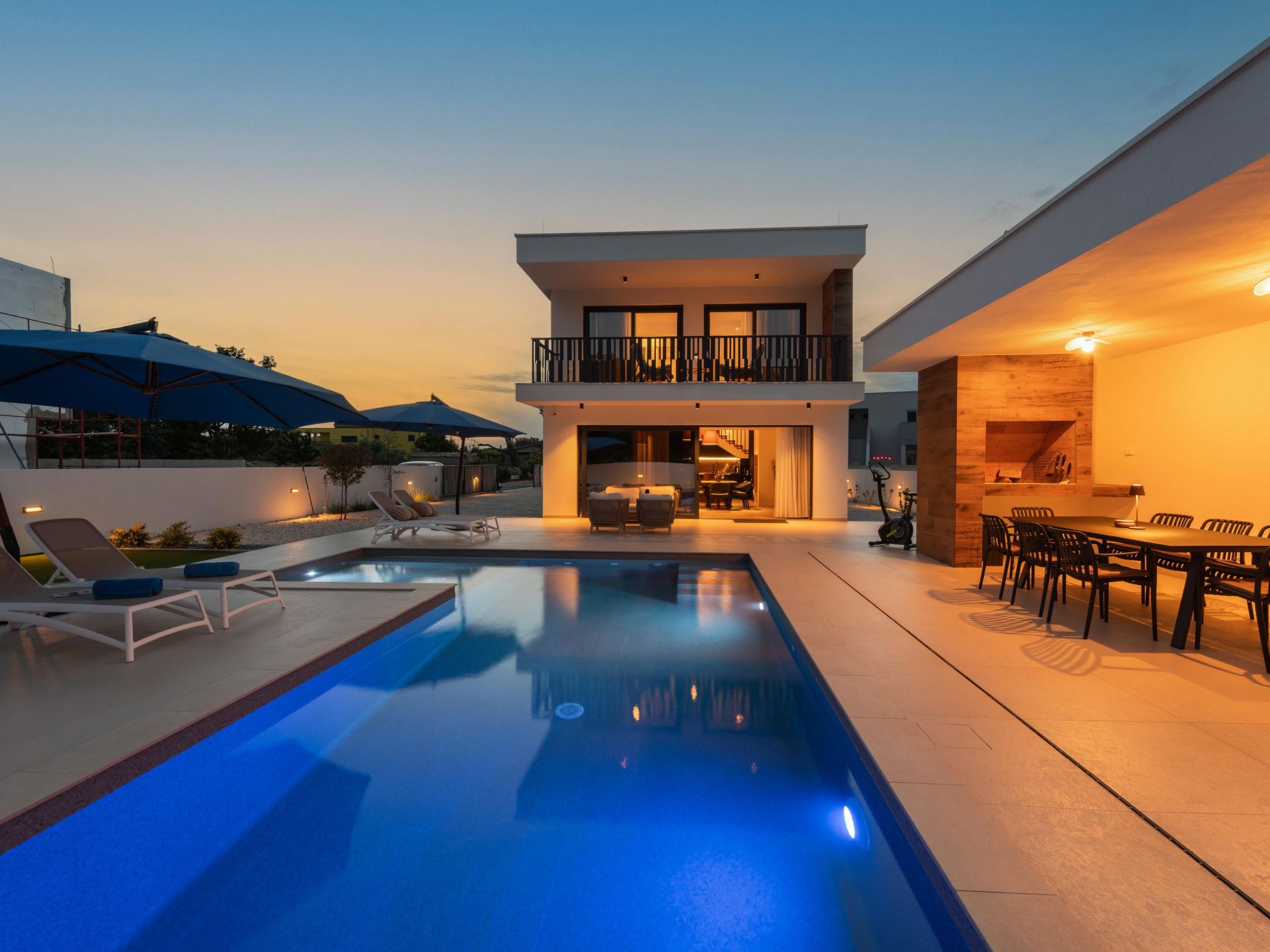 Vakantiehuis met privé zwembad in Zaton (Kroatië) voor 8 personen