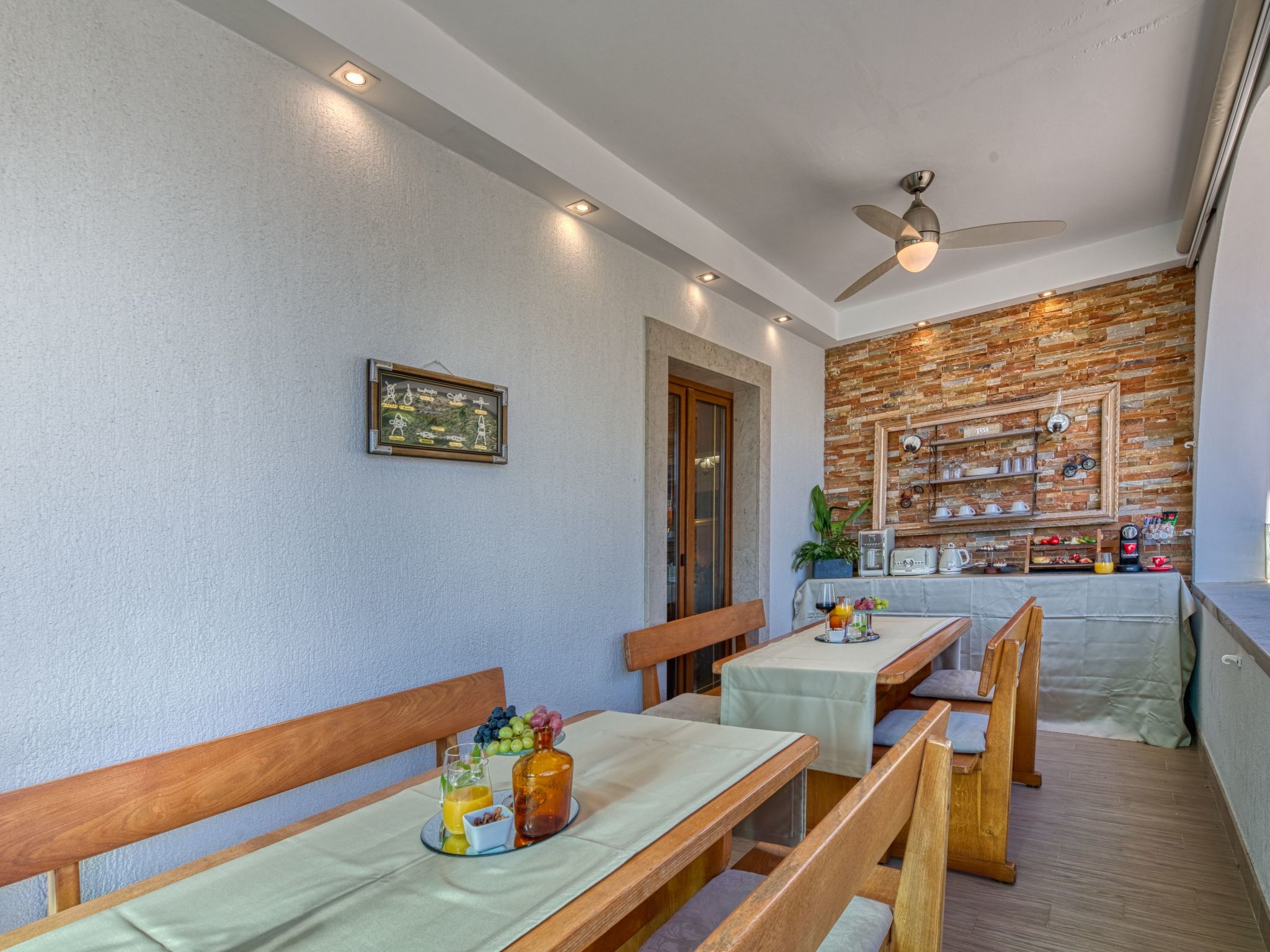 Villa Adria Dubrovnik, direkt am Meer-Binnen