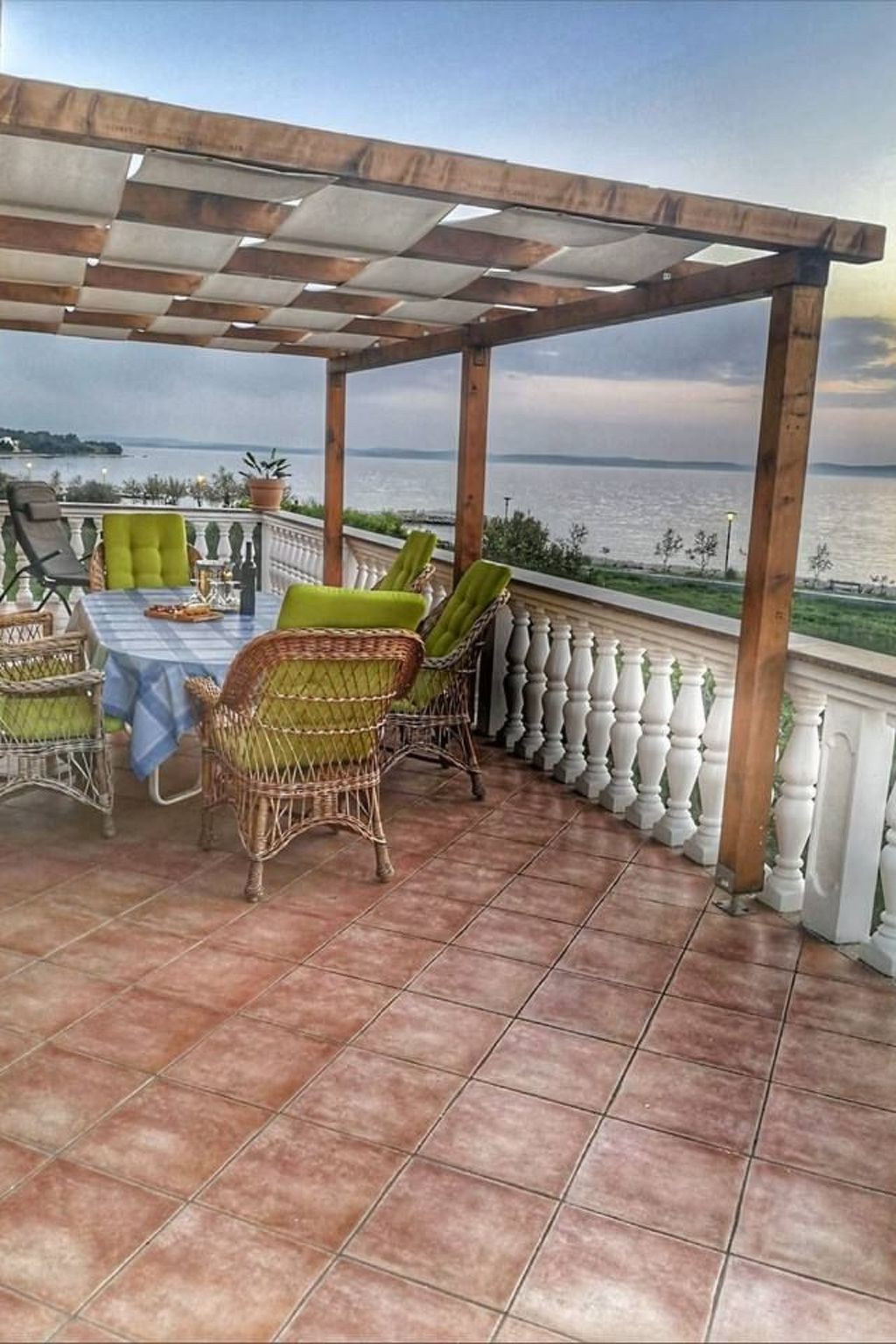 Wohnung "Astoria" mit Blick auf das Wasser-Draußen