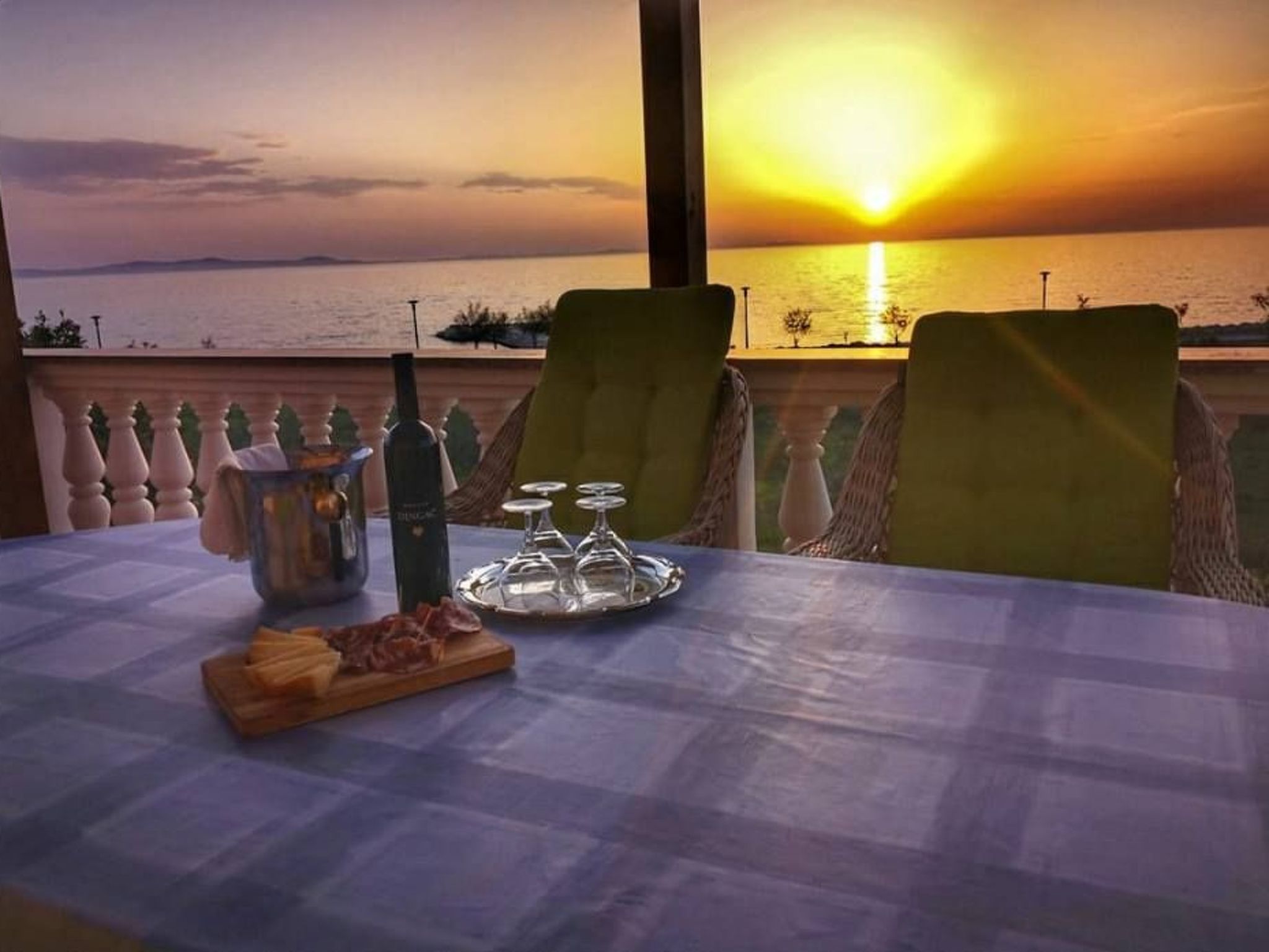 Wohnung "Astoria" mit Blick auf das Wasser-Draußen