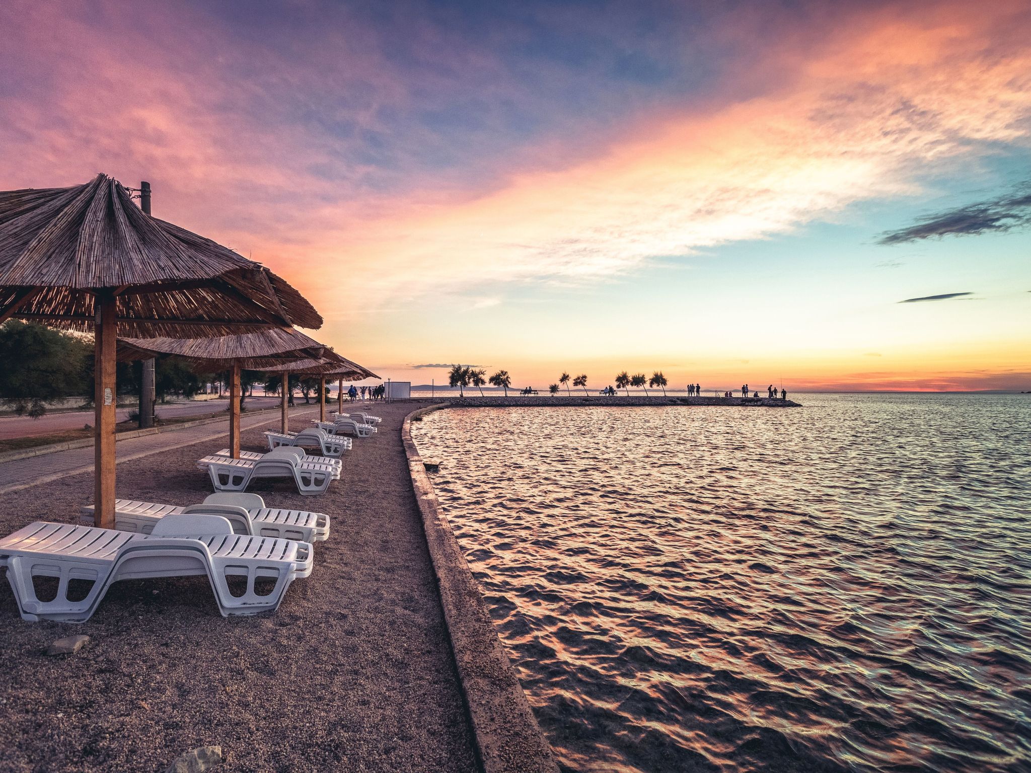 Wohnung "Astoria" mit Blick auf das Wasser-Draußen