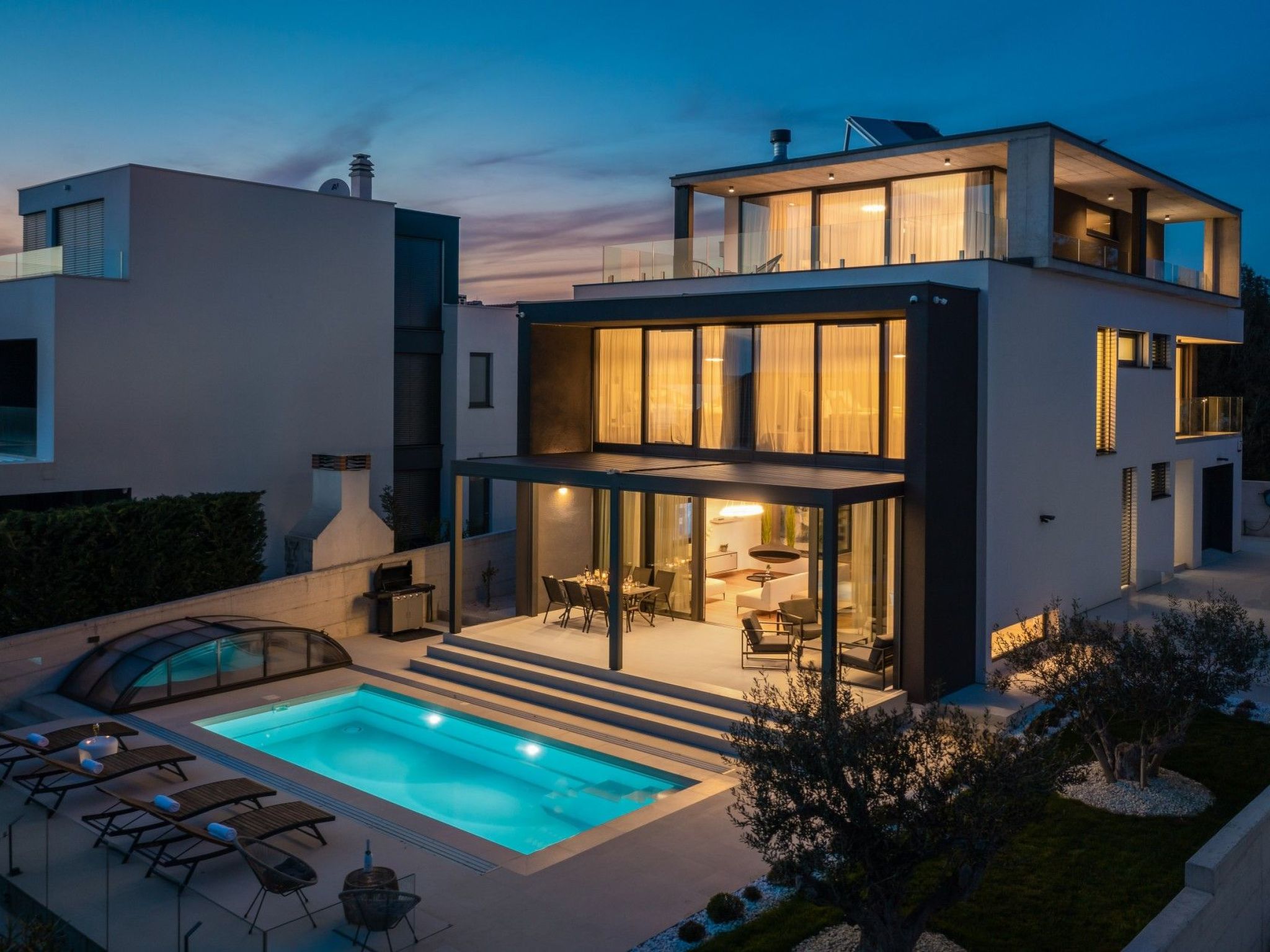 Villa Acacia für 9 Personen und 1 Kind-Dedans