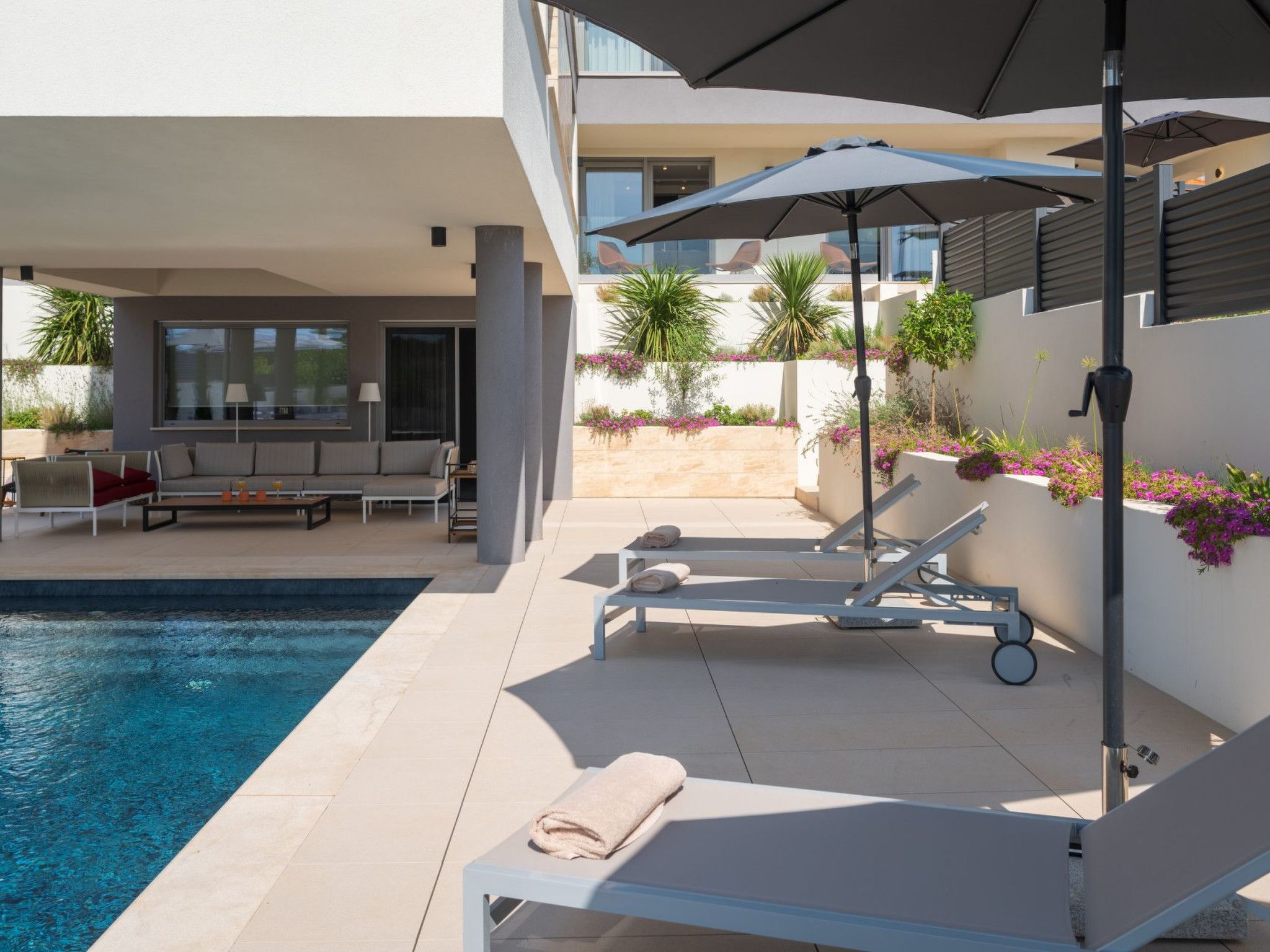 Vakantiehuis met privé zwembad in Petrcane (Kroatië) voor 9 personen