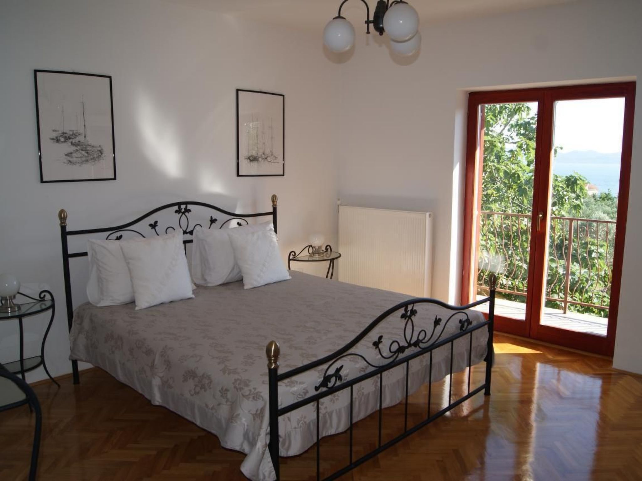 Appartement in Kožino mit Garten, Terrasse und Grill-Binnen