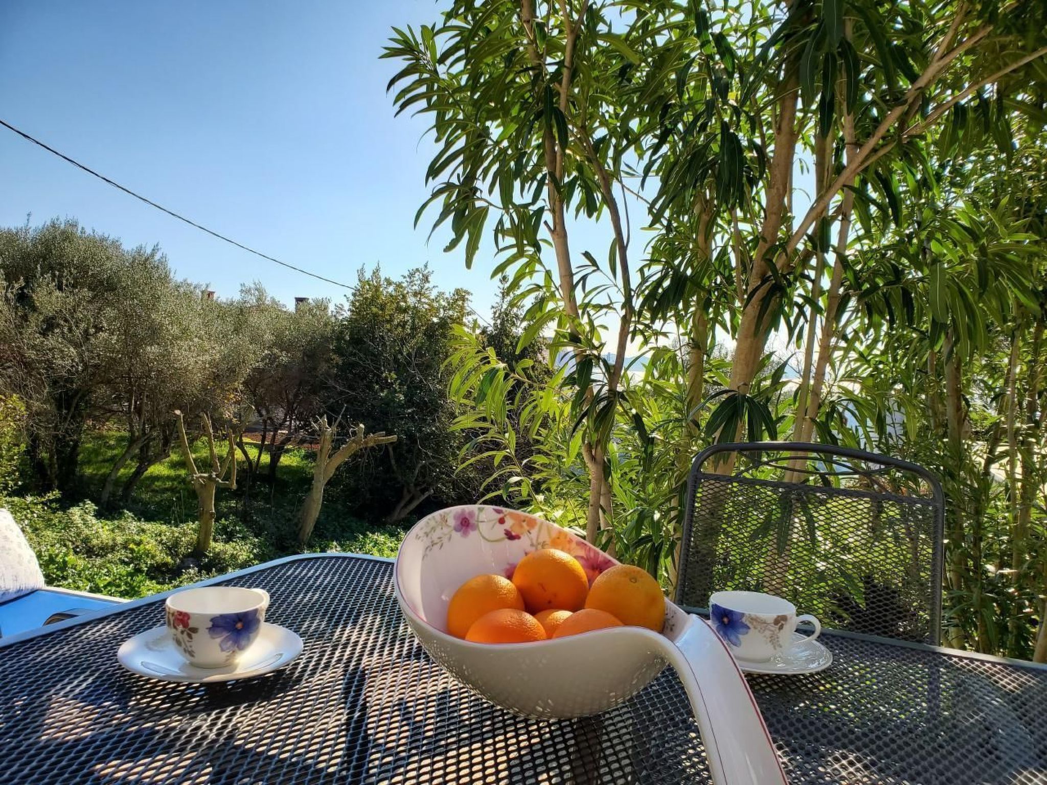 Appartement in Kožino mit Garten, Terrasse und Grill-Binnen