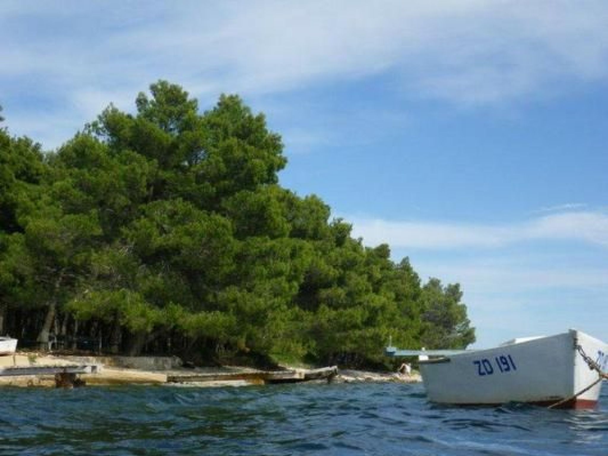 Appartement in Kožino mit Garten, Terrasse und Grill-Binnen