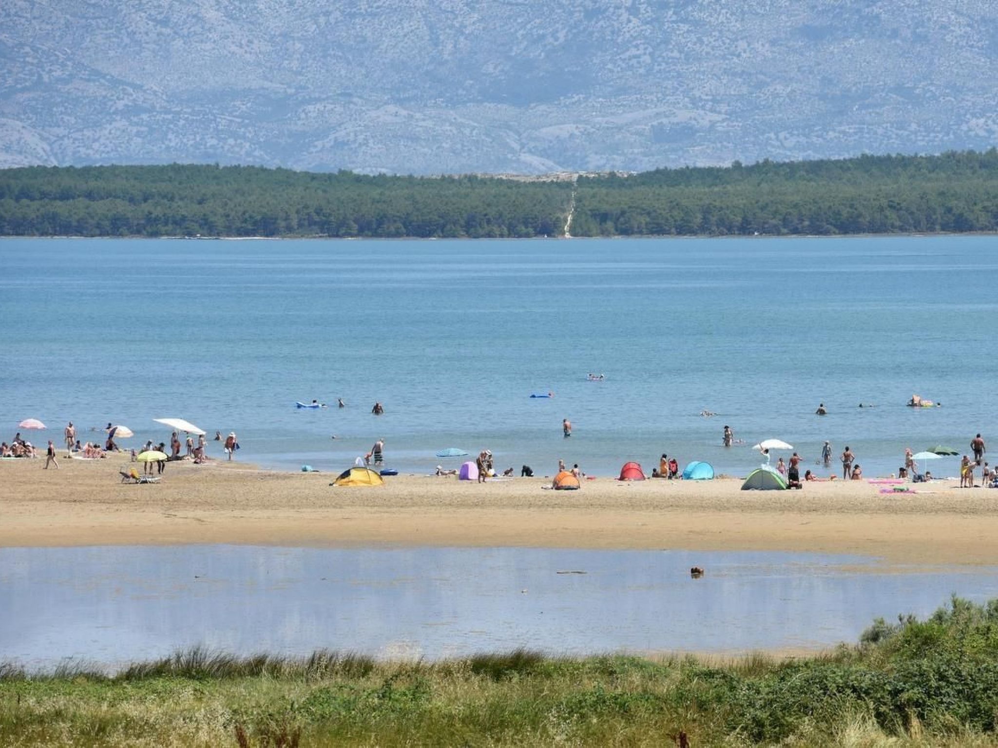Appartement in Kožino mit Garten, Terrasse und Grill-Binnen