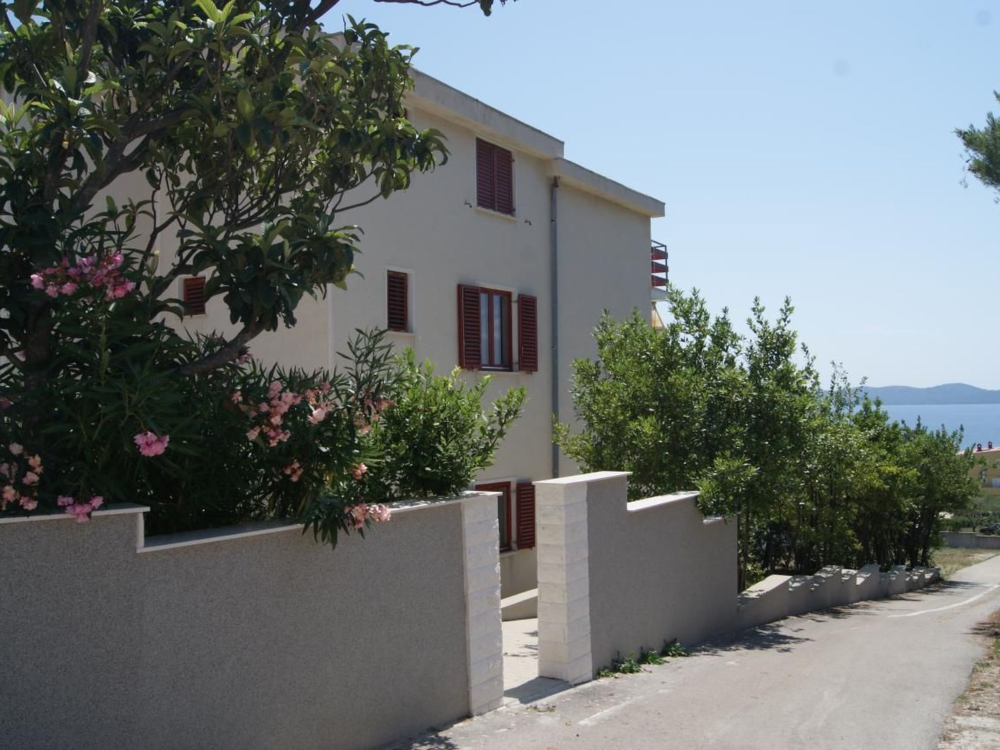 Appartement in Kožino mit Garten, Terrasse und Grill-Binnen