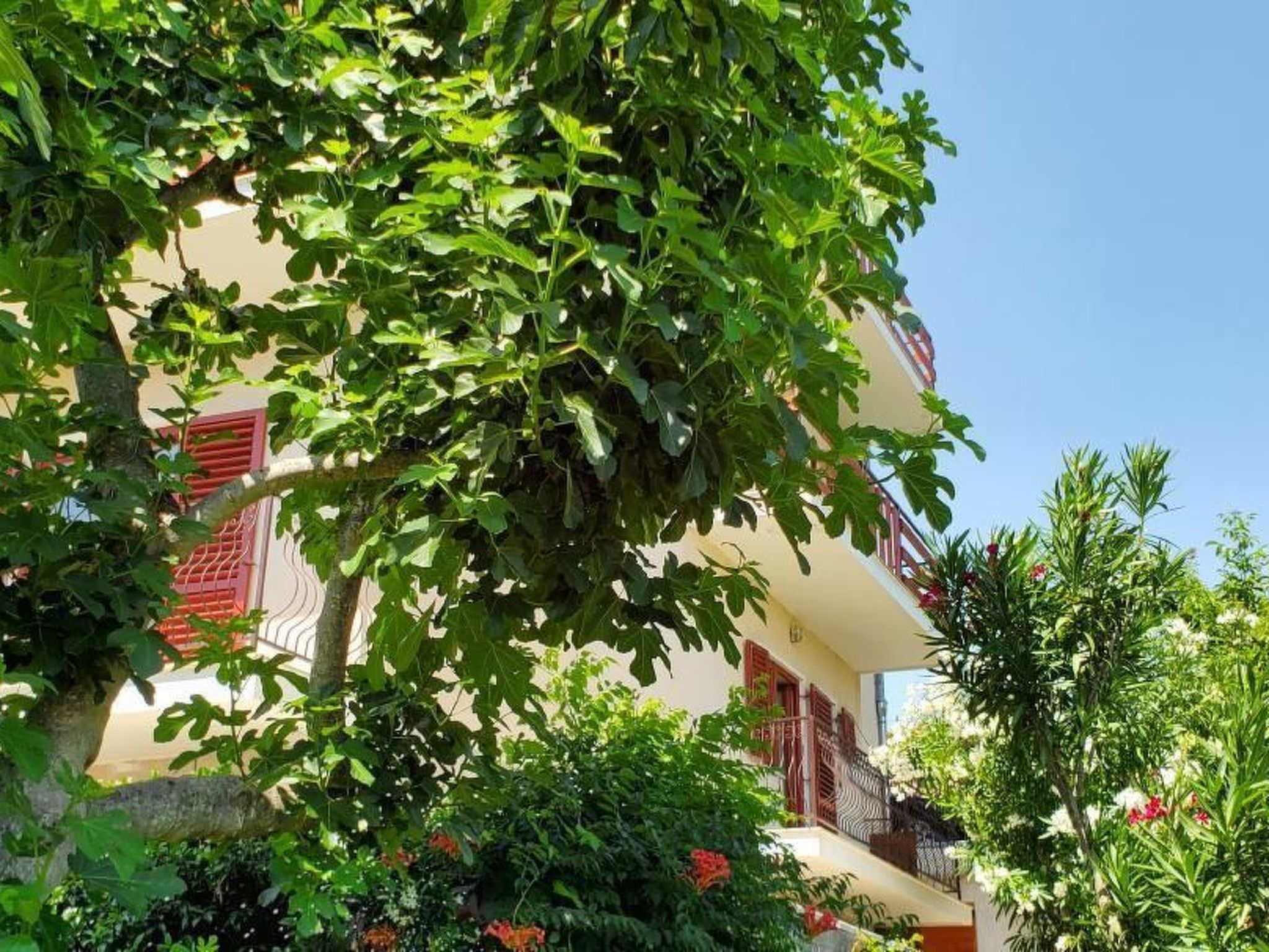 Appartement in Kožino mit Garten, Terrasse und Grill-Binnen