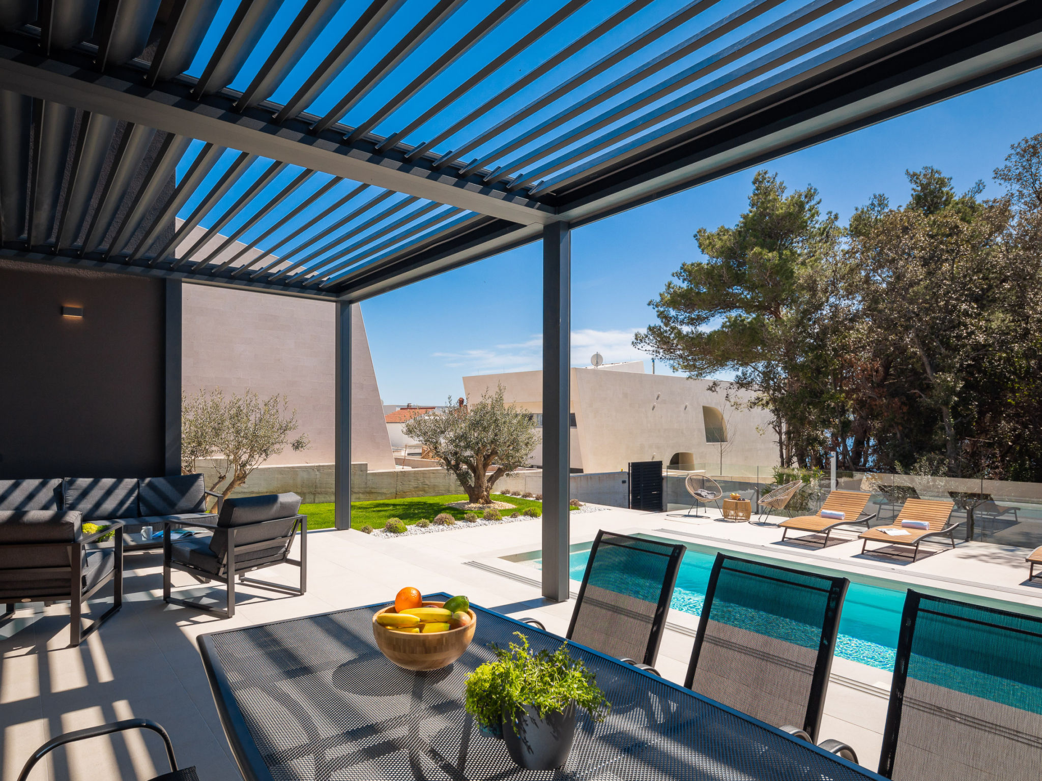 Villa Acacia with heated pool — Terrace (5 of 76)