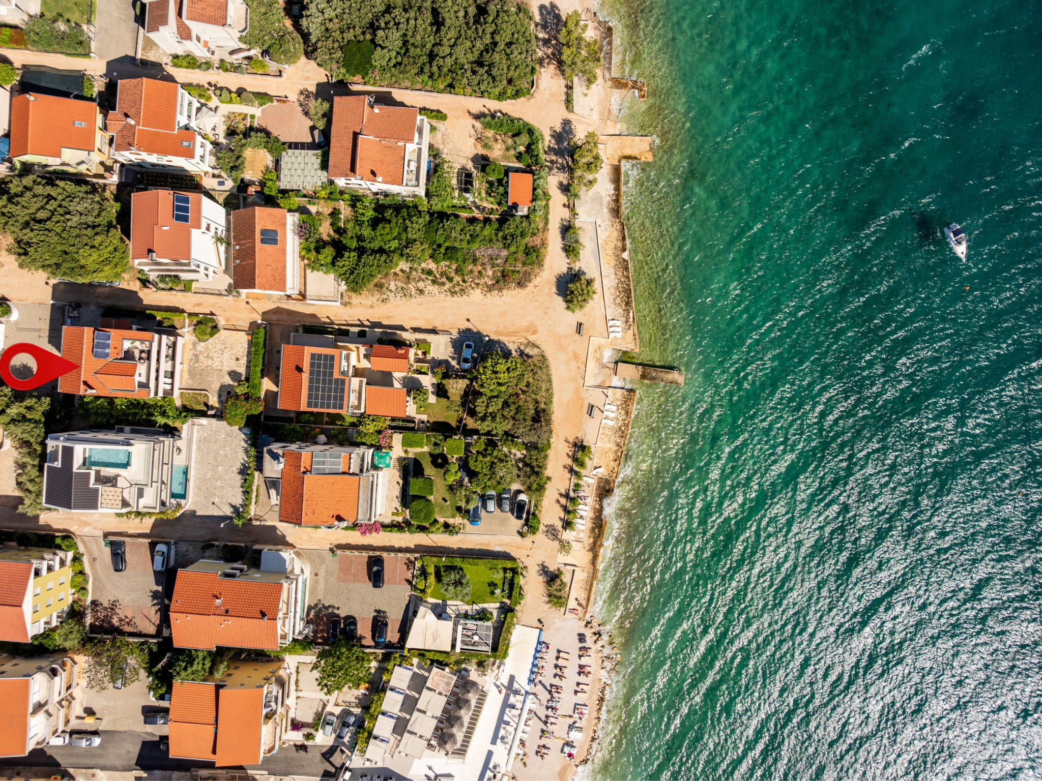 Seaview apartment Casa Almaris A2 - Buiten