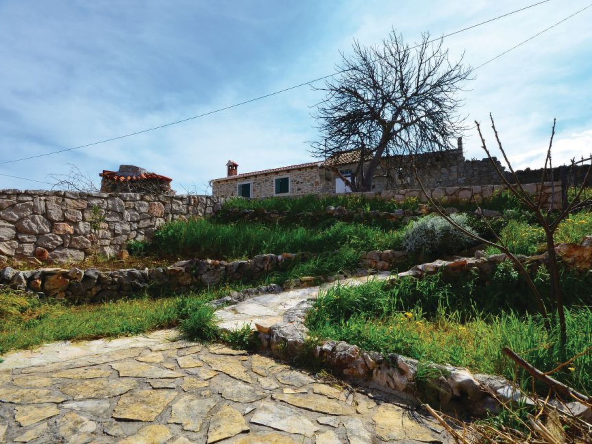 In Dobropoljana mit Freiterrasse-Binnen