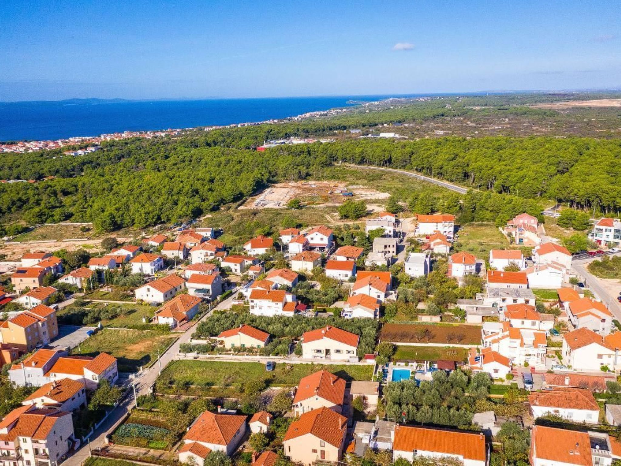 Villa Dalmatina mit Pool  für 4+1 Personen-Binnen