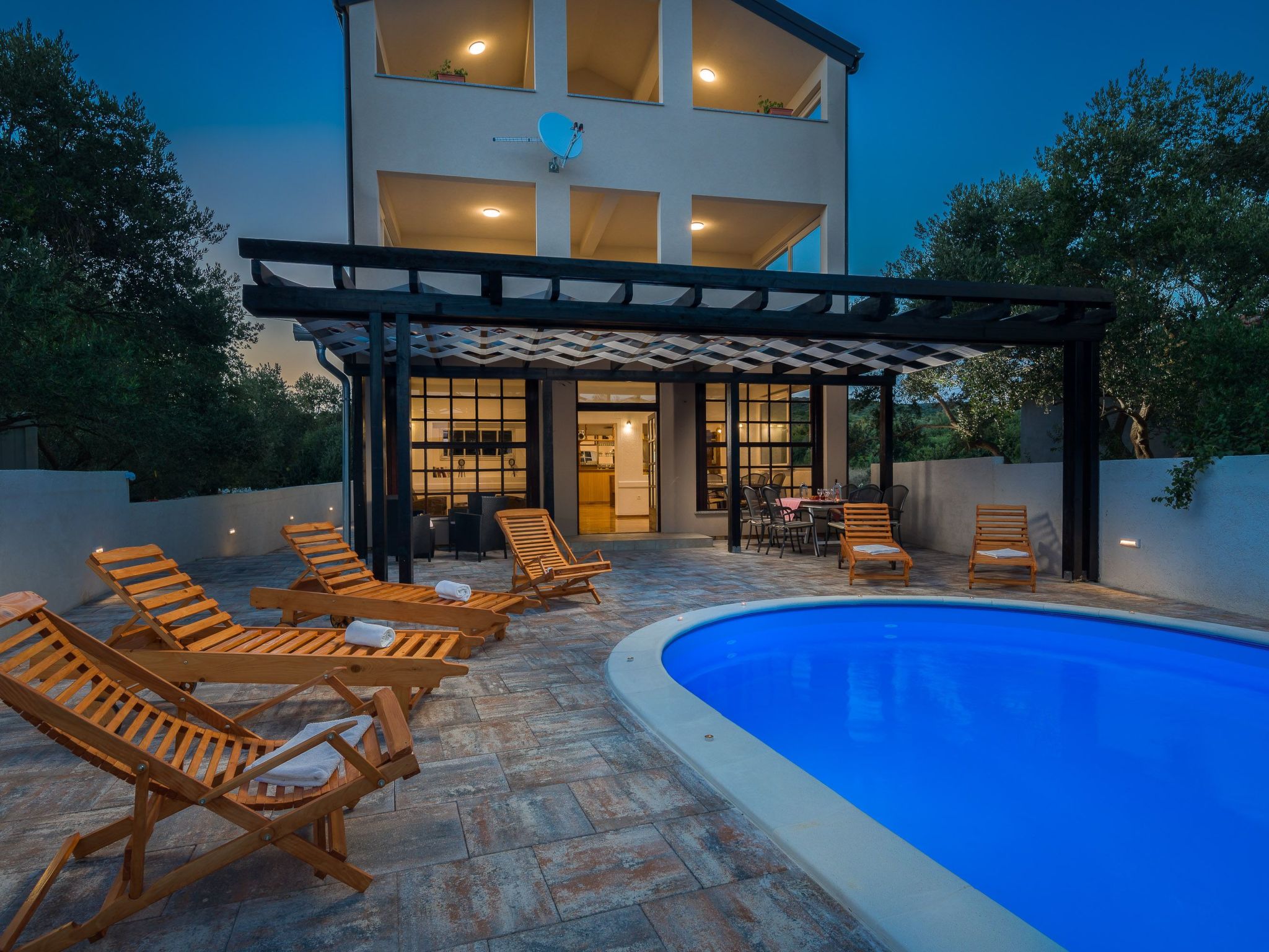 Villa Marin für 16 Personen in Sveti Petar na Moru-Binnen