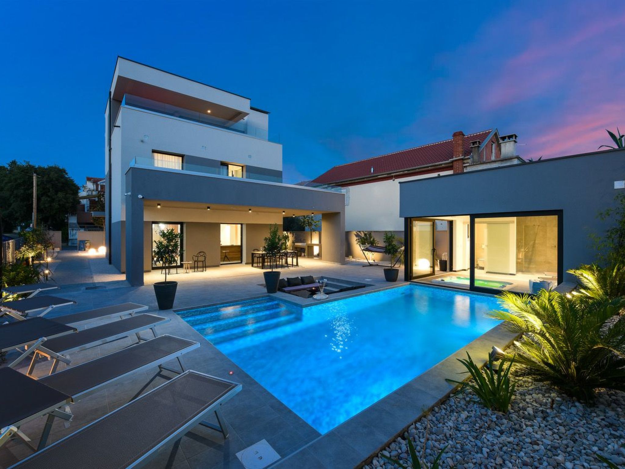 Villa "Omnia" mit Whirlpool-Binnen