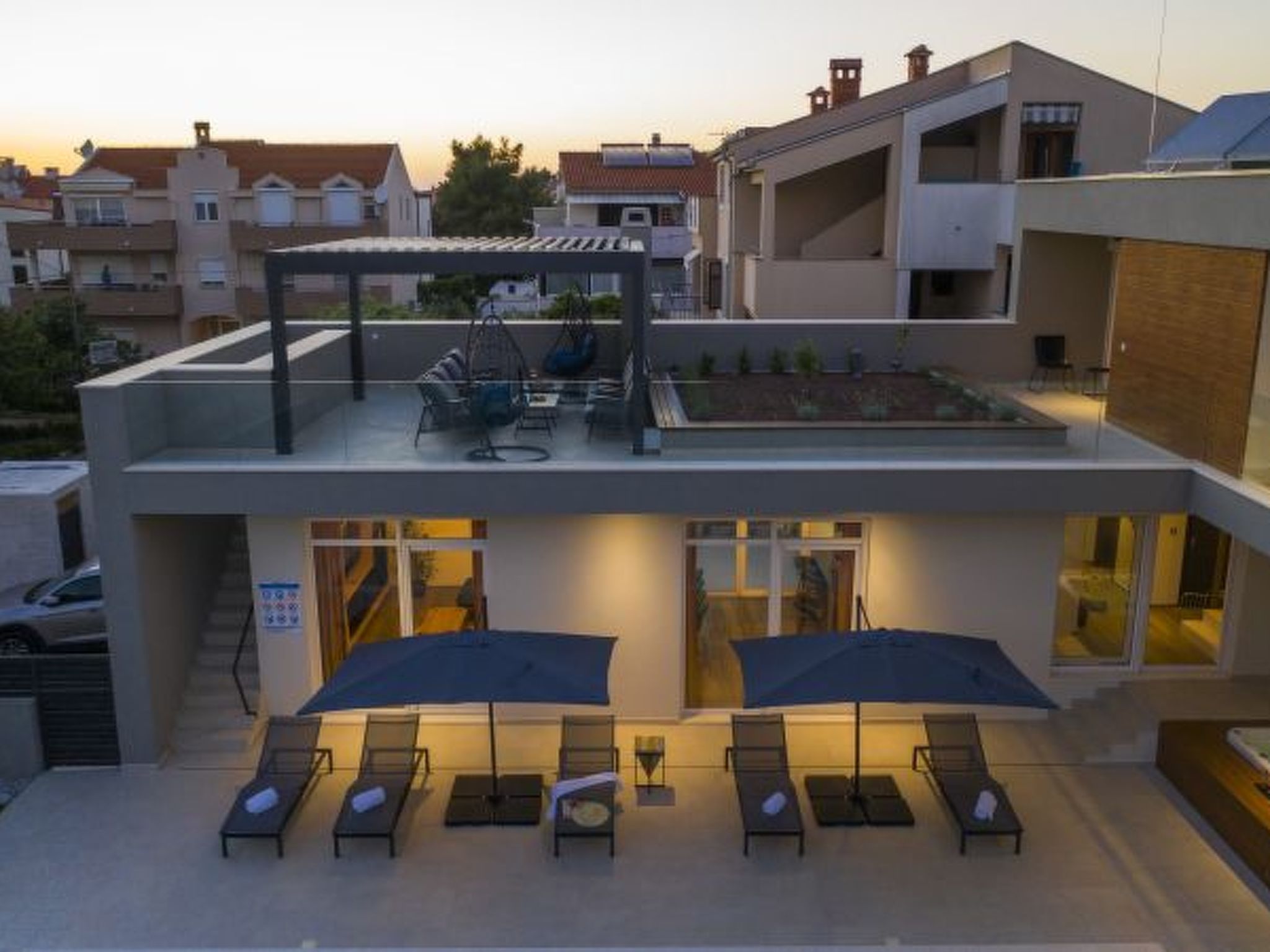 Luxury villa Mary Lou with pool and spa area