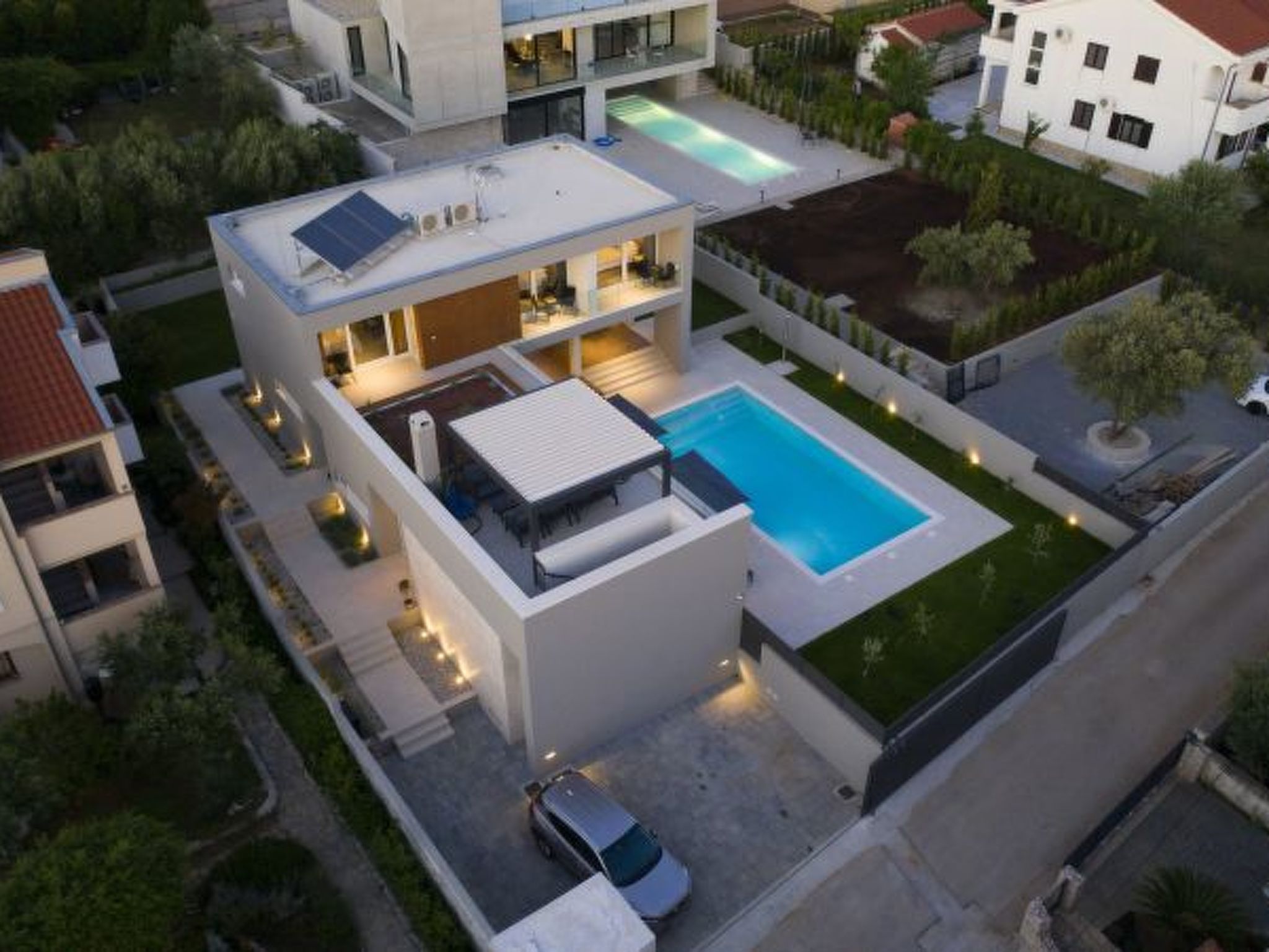 Luxury villa Mary Lou with pool and spa area