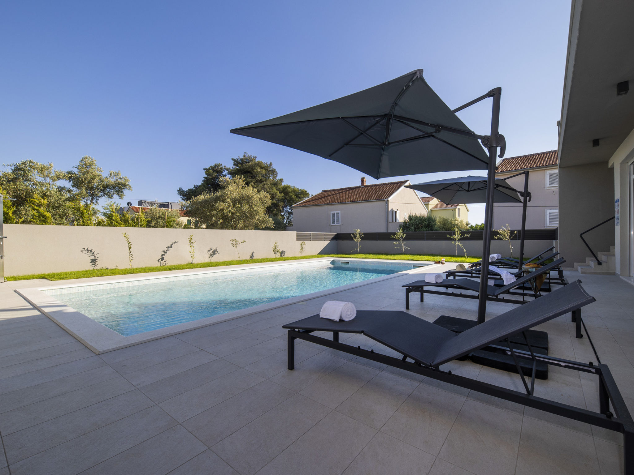 Luxury villa Mary Lou with pool and spa area
