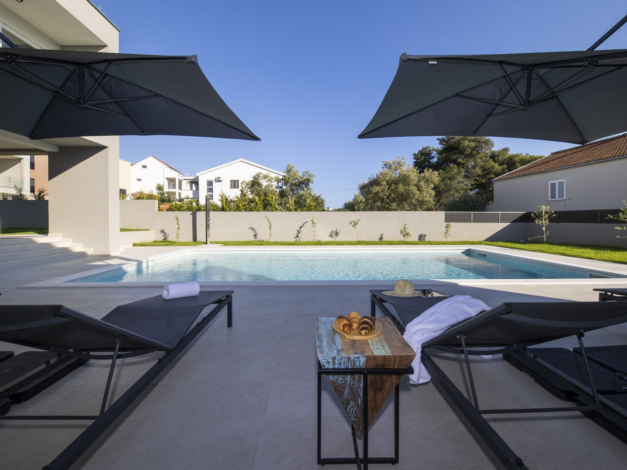 Luxury villa Mary Lou with pool and spa area