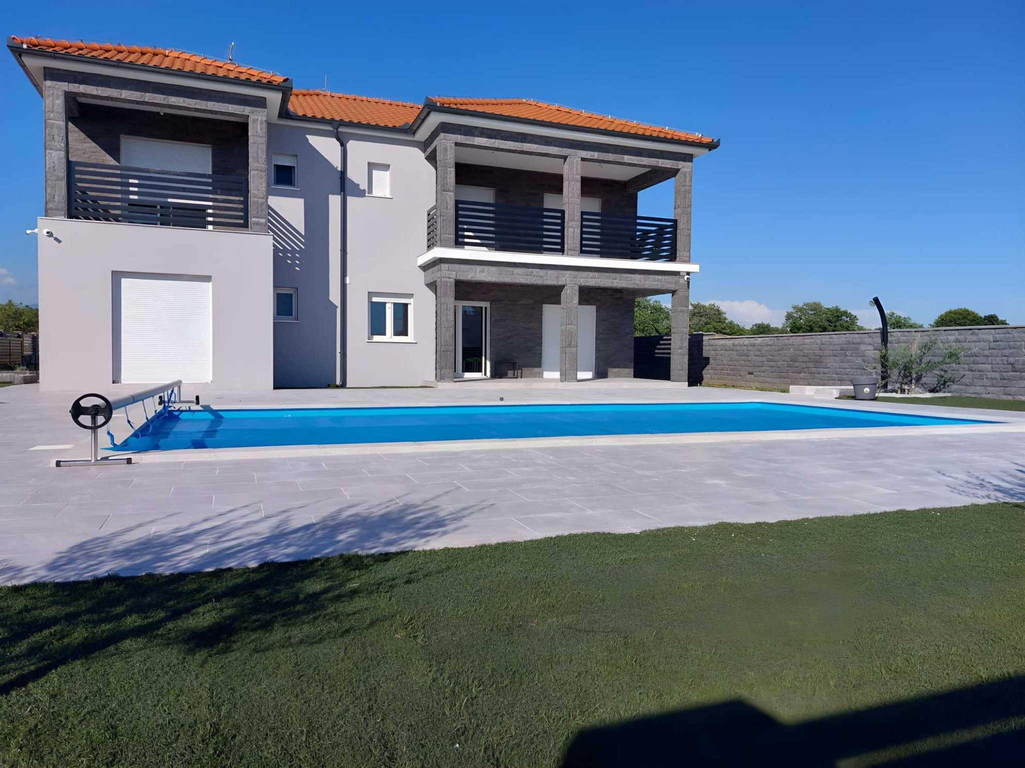 Villa Ela with heated pool