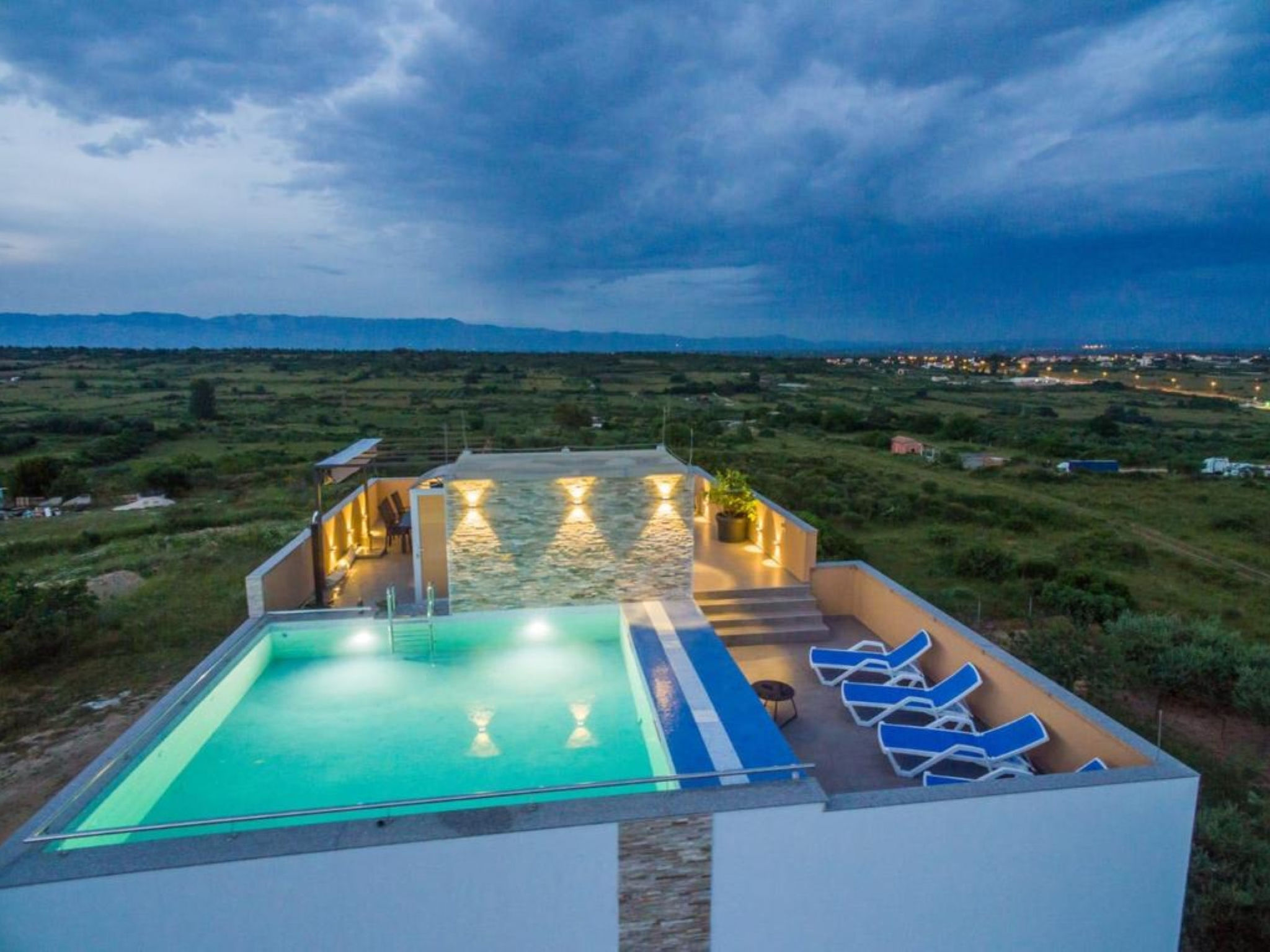 Villa Panorama with rooftop pool