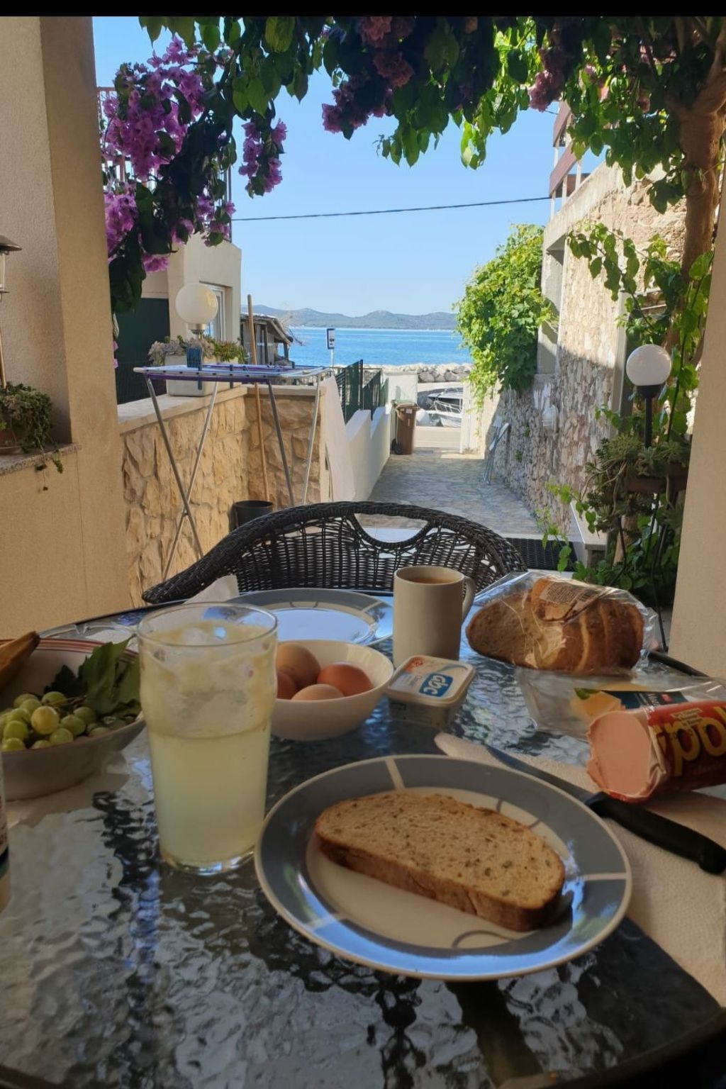 Im Erdgeschoss mit Panorama-Blick-Binnen