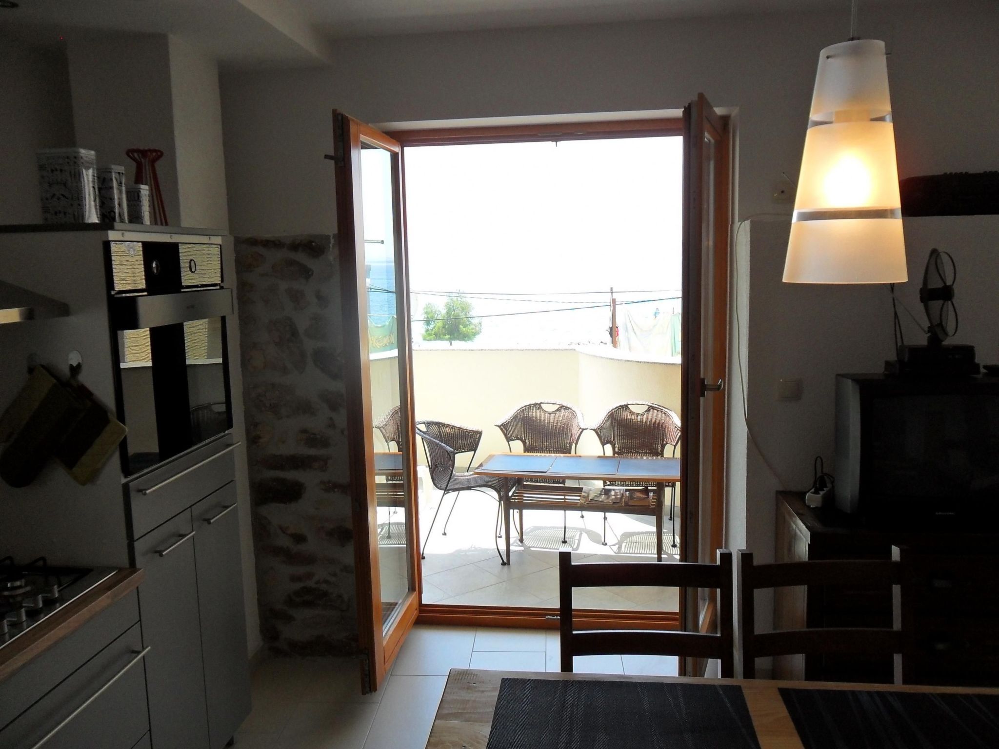 Große Ferienwohnung in Zadar mit Privatem Balkon-Binnen