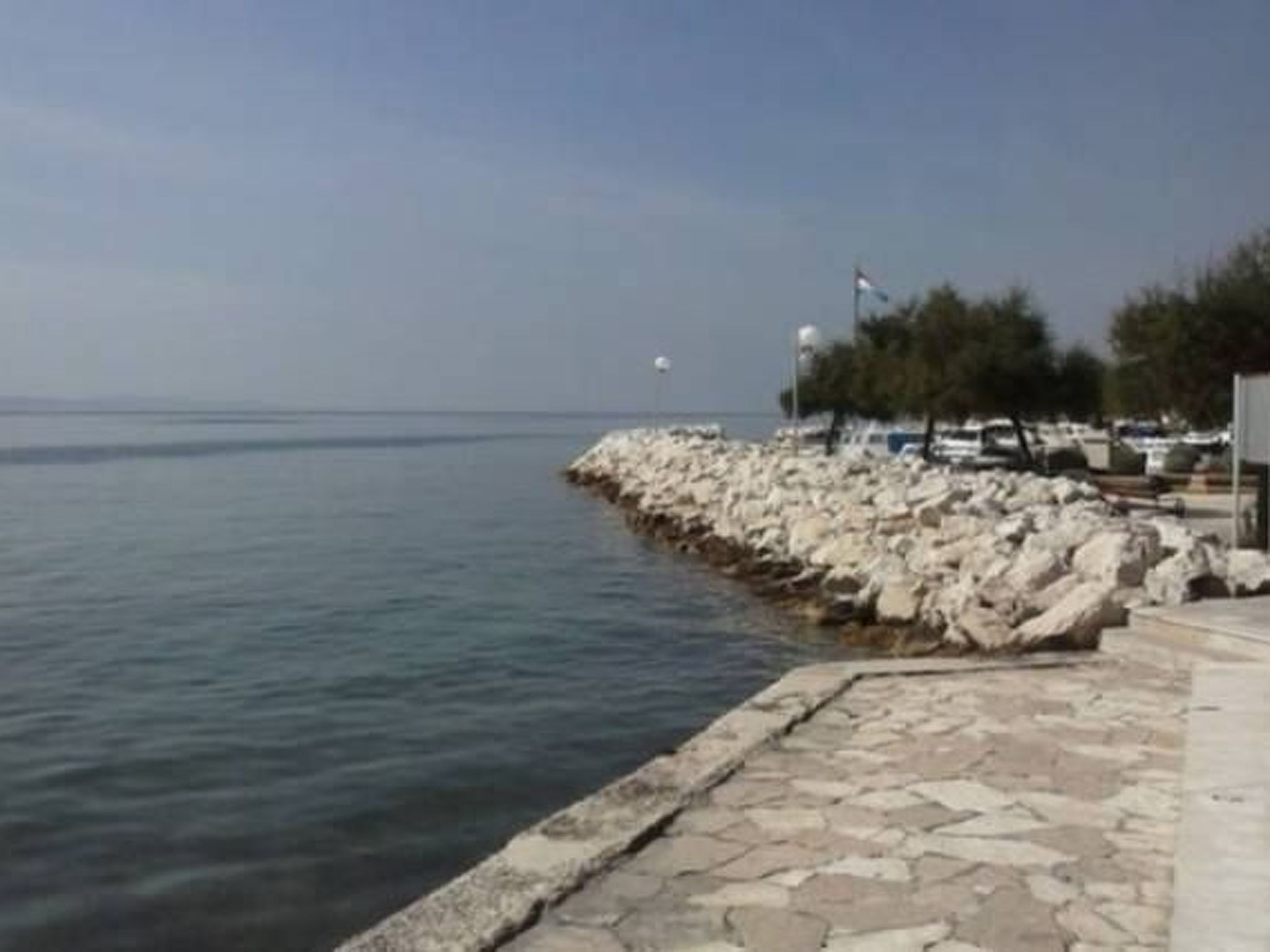 Große Ferienwohnung in Zadar mit Privatem Balkon-Binnen