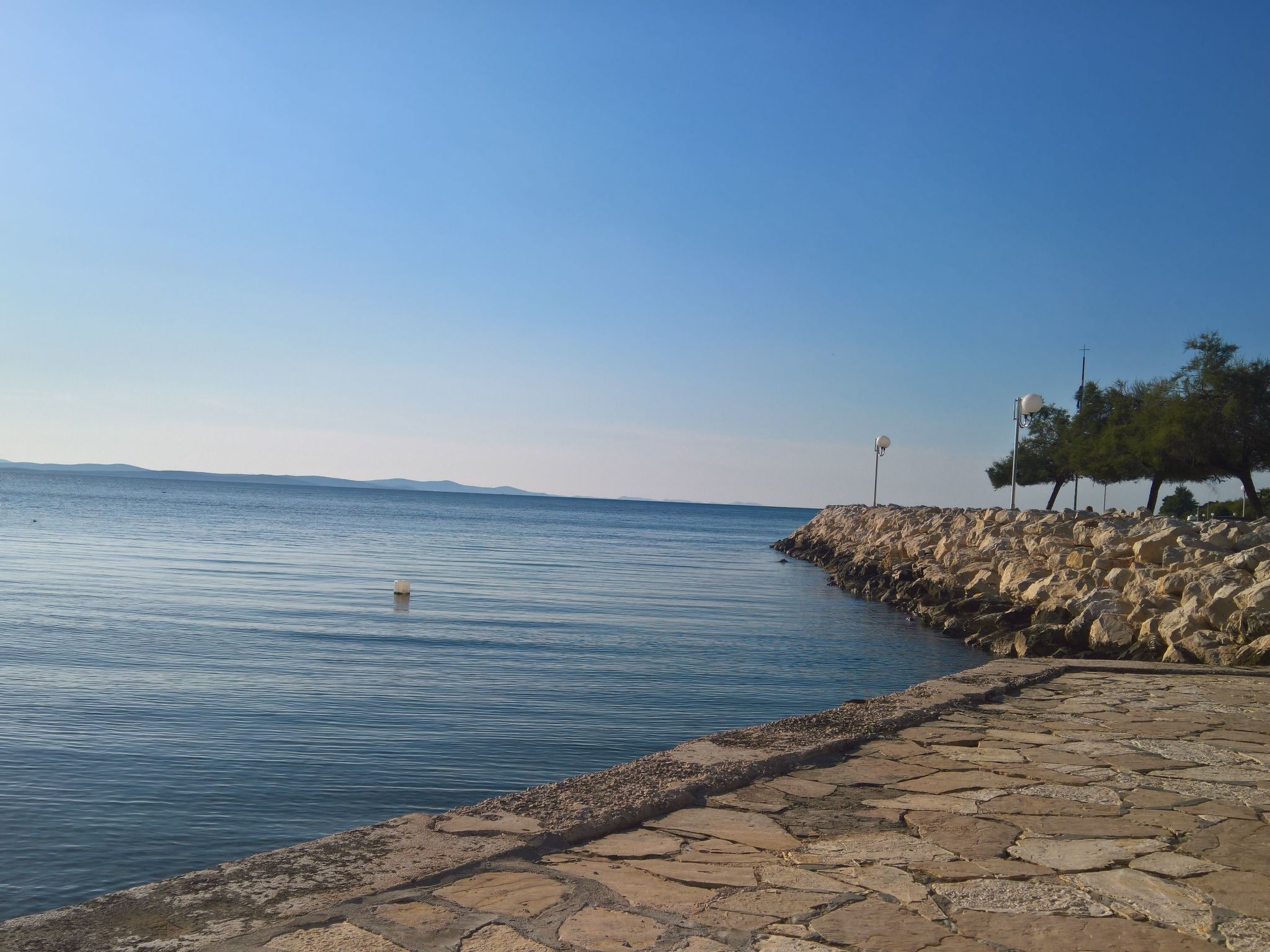 Große Ferienwohnung in Zadar mit Privatem Balkon-Binnen