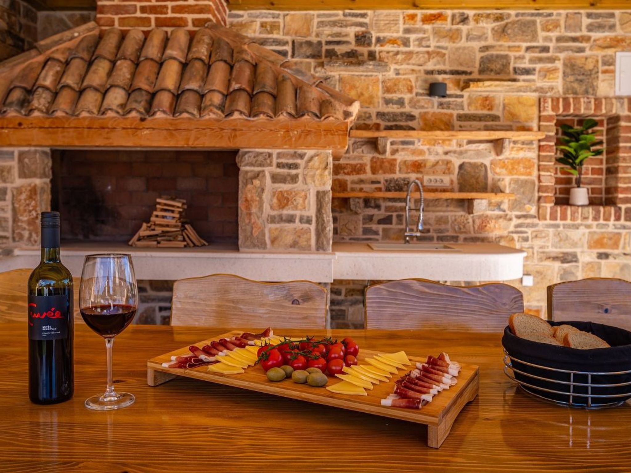 Dalmatinische Villa "Bocagnazzo" mit Pool