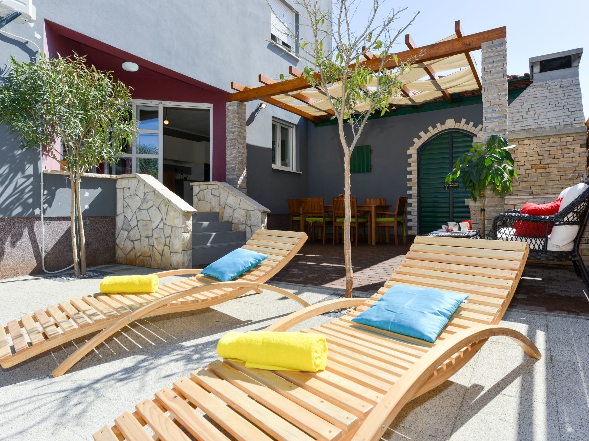 Villa Šima- Luxusappartement mit privatem Pool