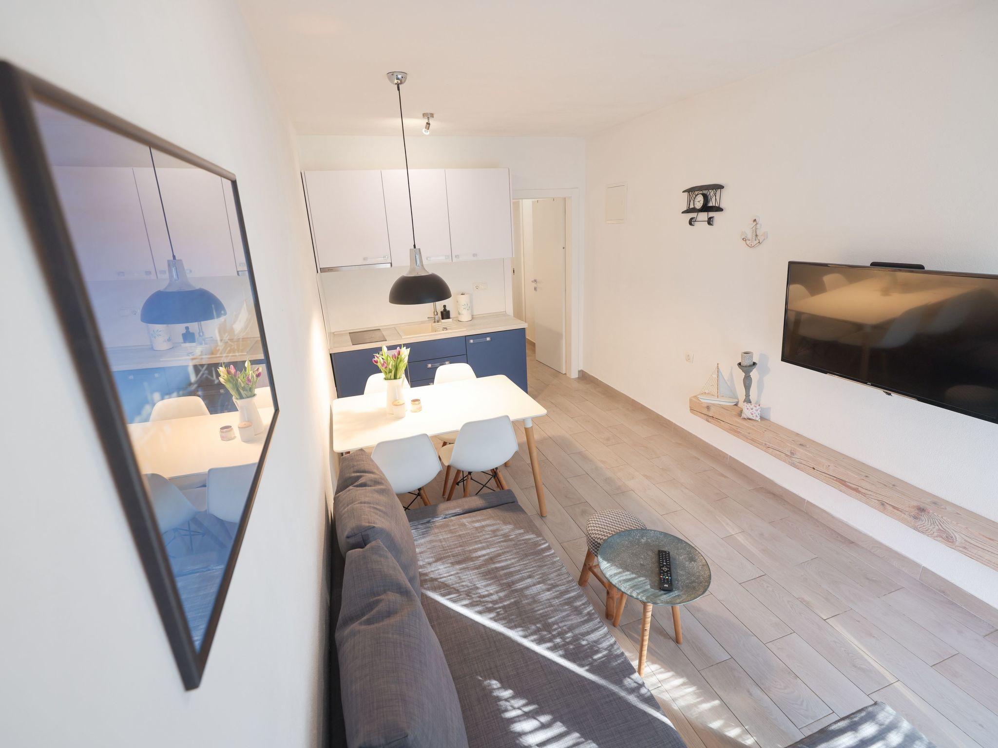 Wohnung "Siesta" direkt am Strand-Drinnen