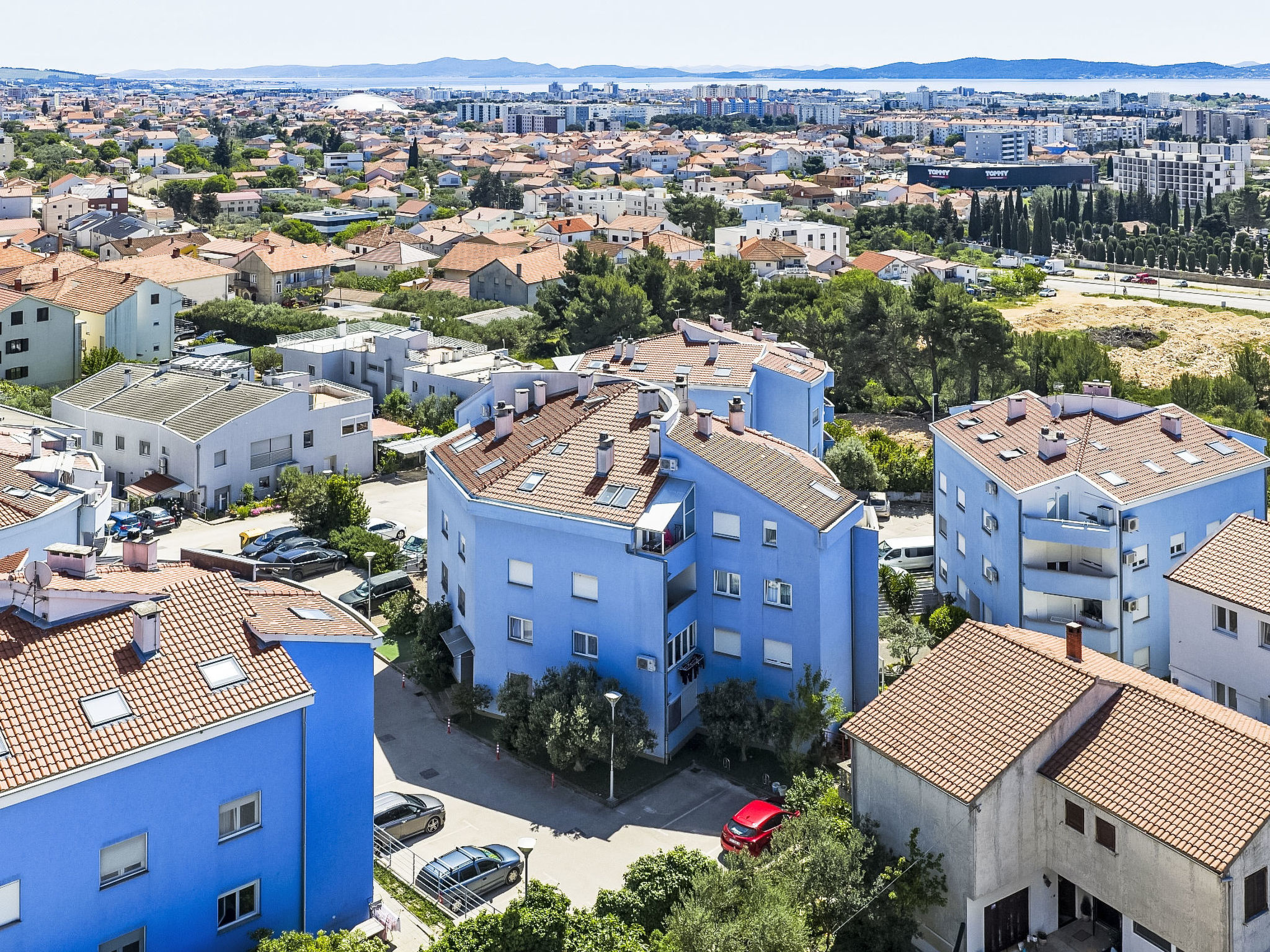 Apartment Bluebell Zadar mit privatem Parkplatz - Buiten