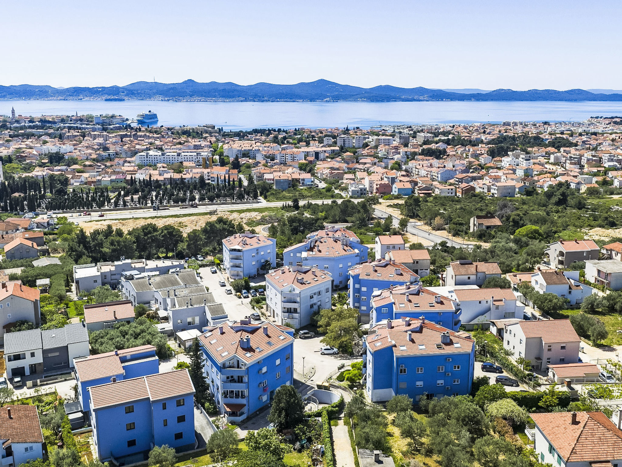 Apartment Bluebell Zadar mit privatem Parkplatz - Buiten
