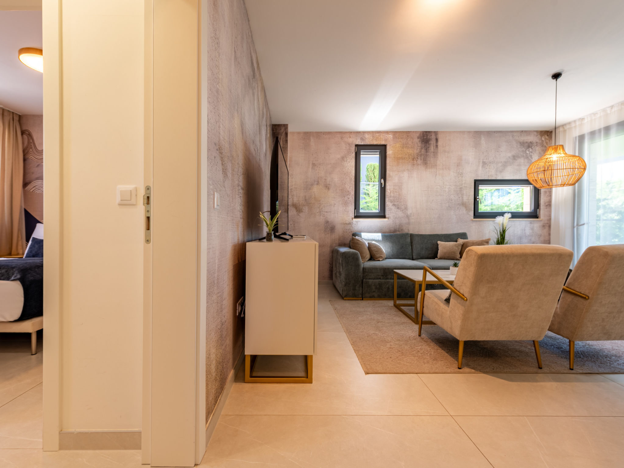 Luxury Apartment Infinity Blue A2 - Binnen
