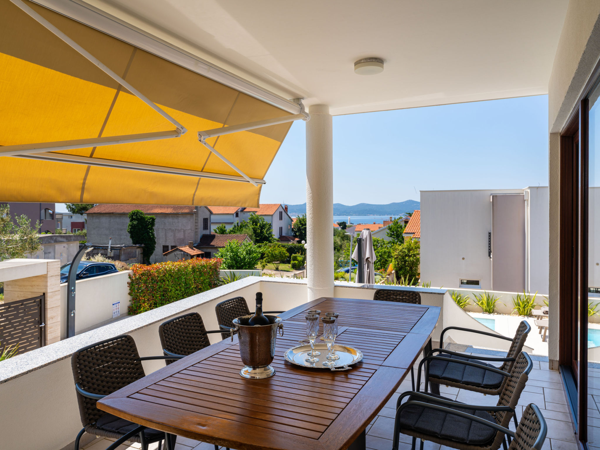Seaview Villa Tia with pool
