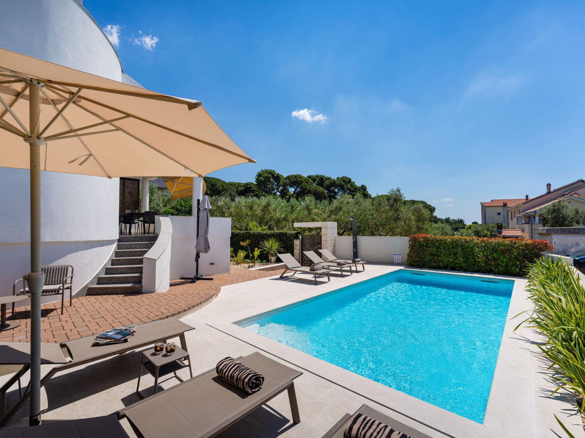 Seaview Villa Tia with pool - Binnen