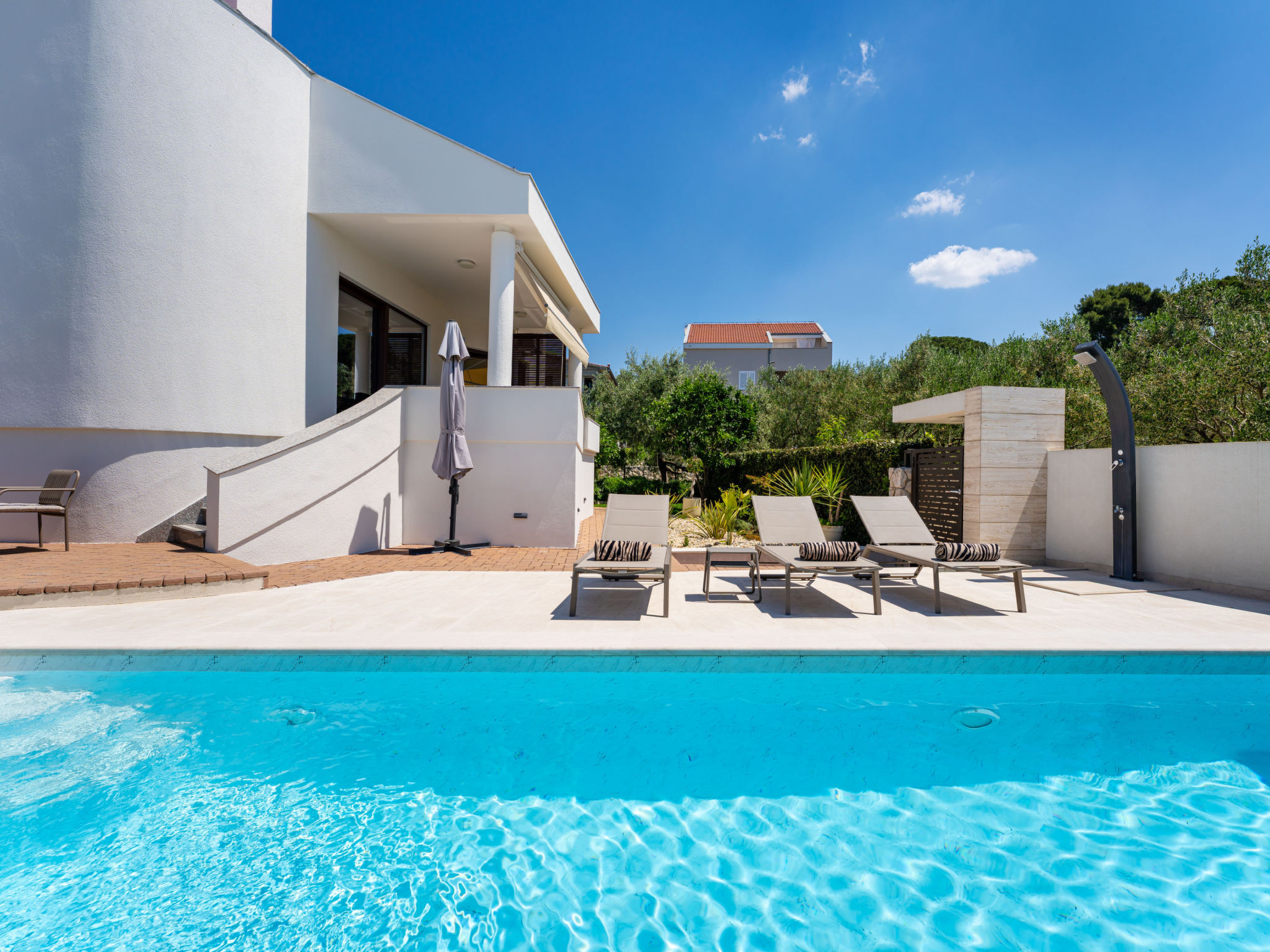 Seaview Villa Tia with pool - Binnen