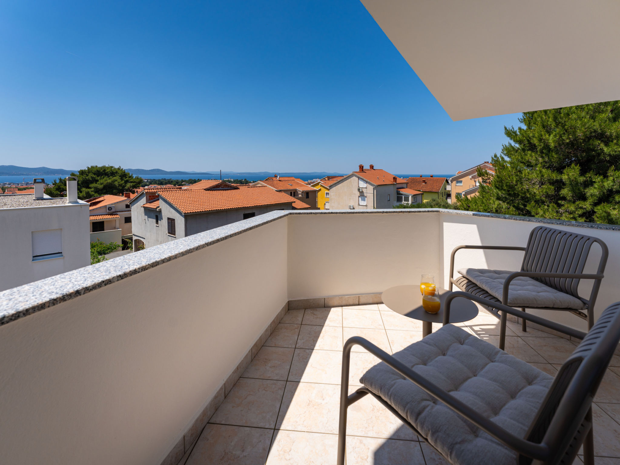 Seaview Villa Tia with pool - Buiten