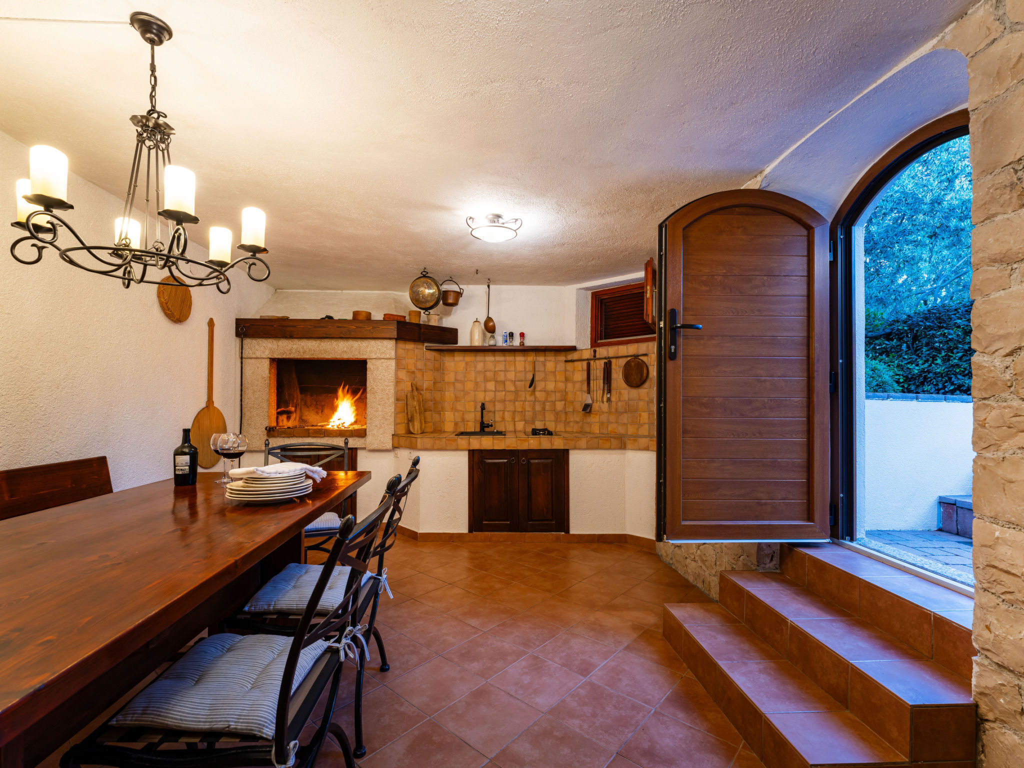 Seaview Villa Tia with pool - Binnen