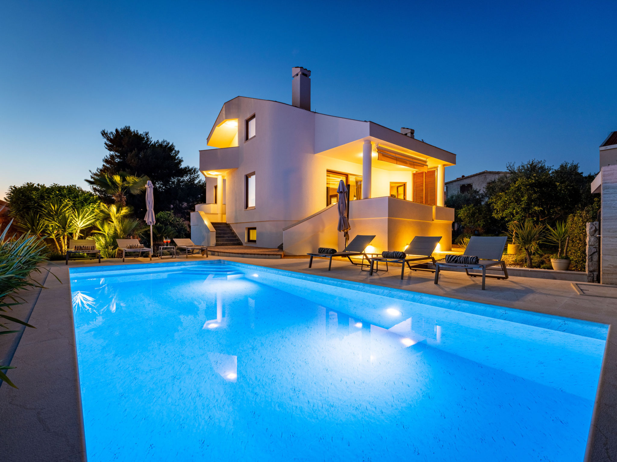 Seaview Villa Tia with pool - Binnen
